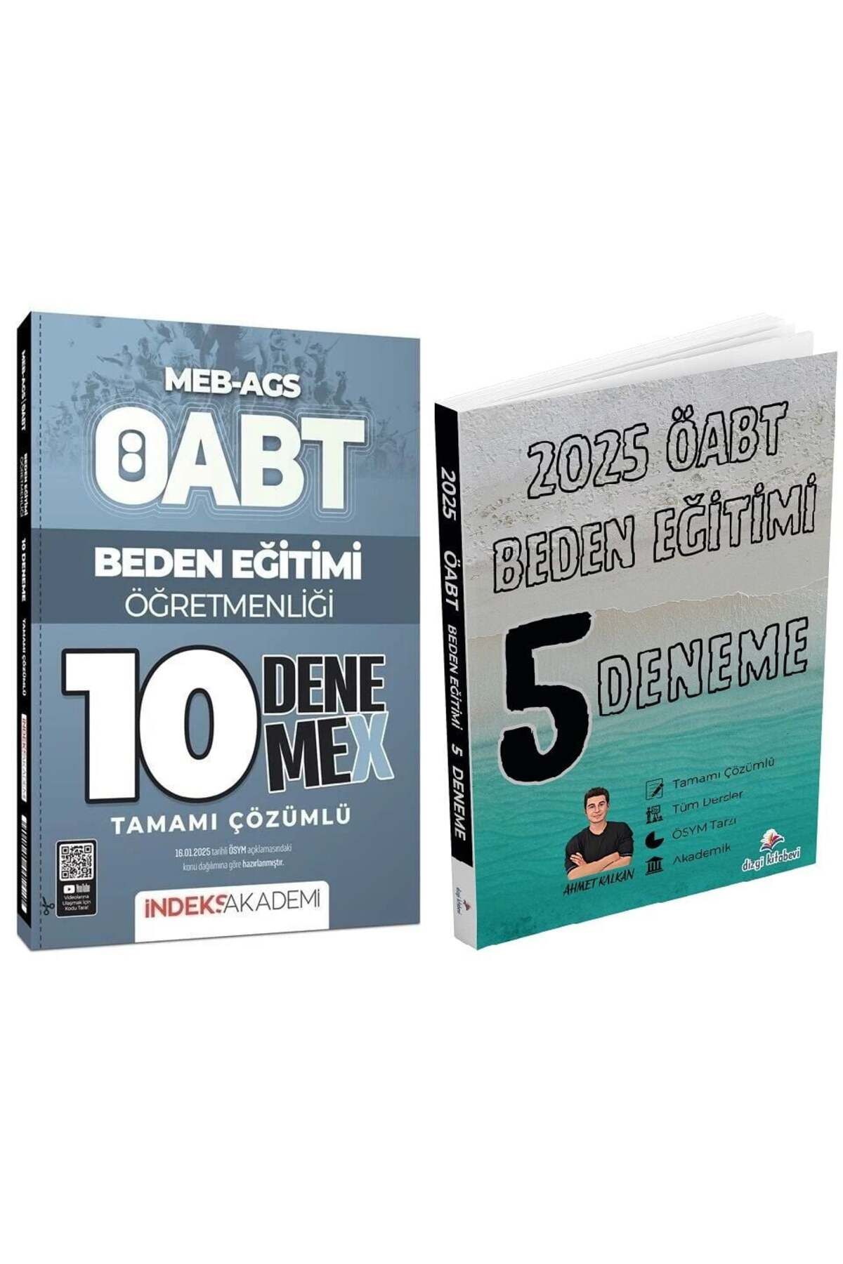Makro Kitabevi Yayınları Dizgi Kitap + İndeks 2025 ÖABT MEB-AGS Beden Eğitimi Öğretmenliği 5+10 Deneme 2 li Set