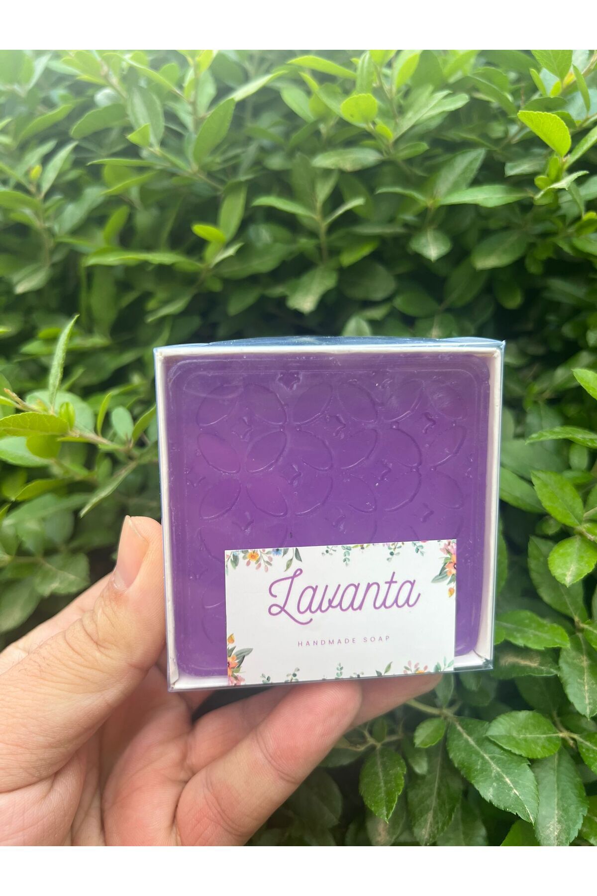 aralmini-Lavender Scented Transparent Soap Gift Soap Scented Soap Boxed Soap 2