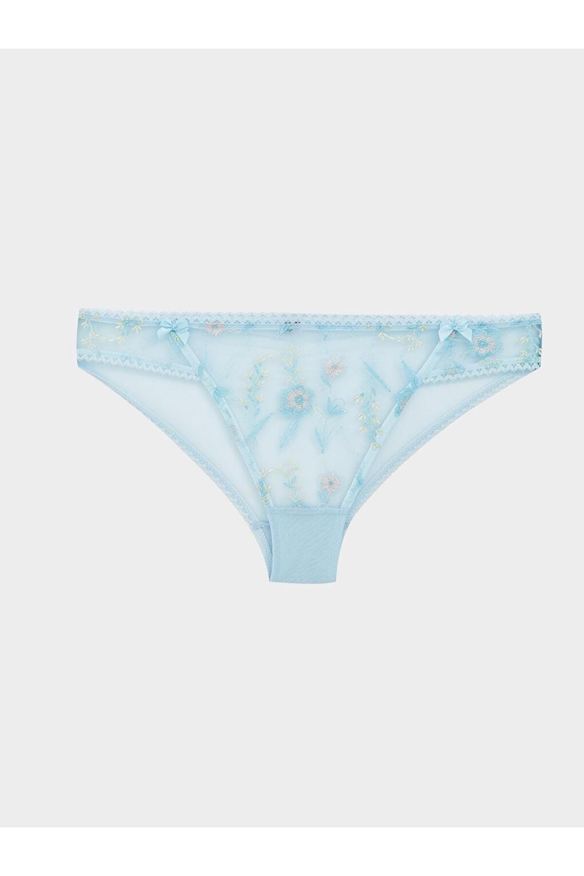 LC Waikiki Çiçekli Fantezi Bikini Külot (S5)