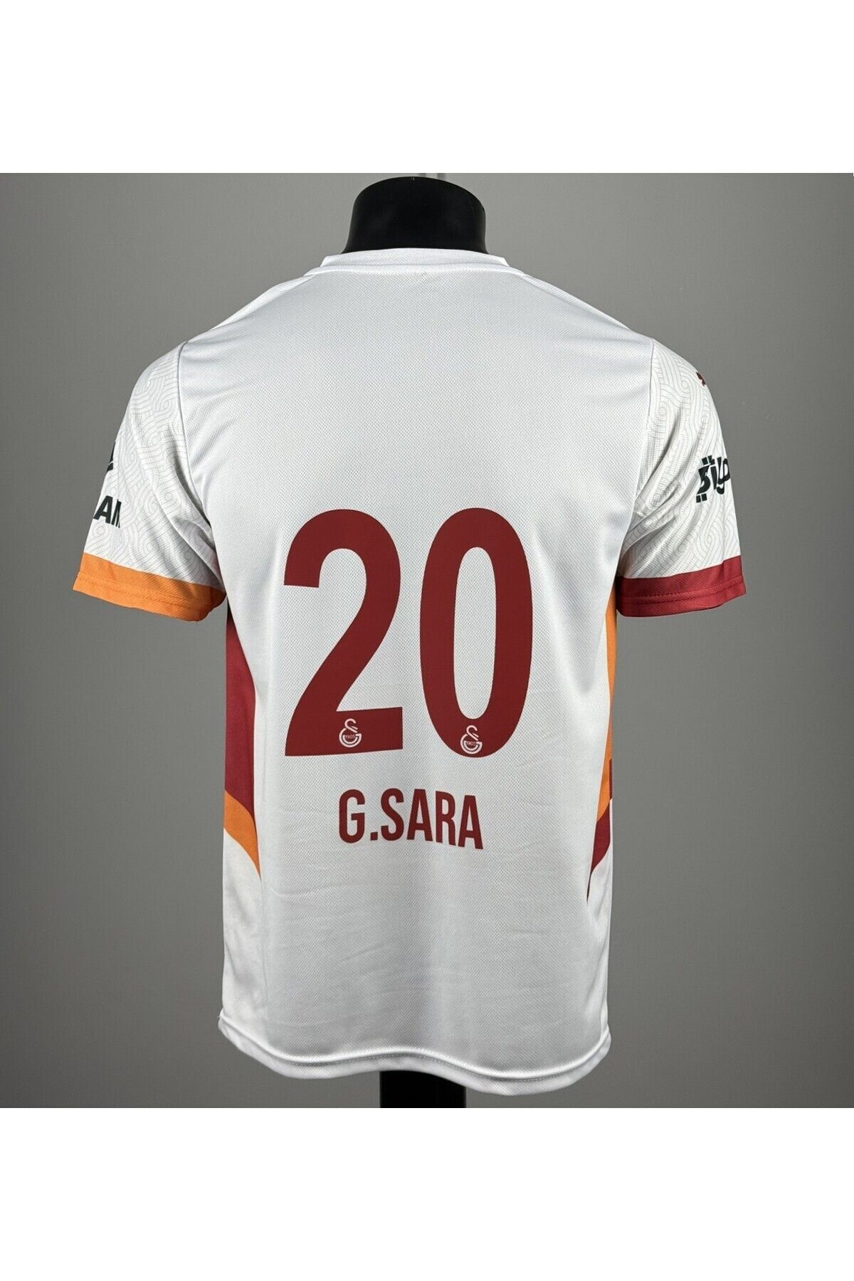 Quaxram G.sara G.alat.asara.y 24/25 Season Yetişkin Futbol Forması-beyaz