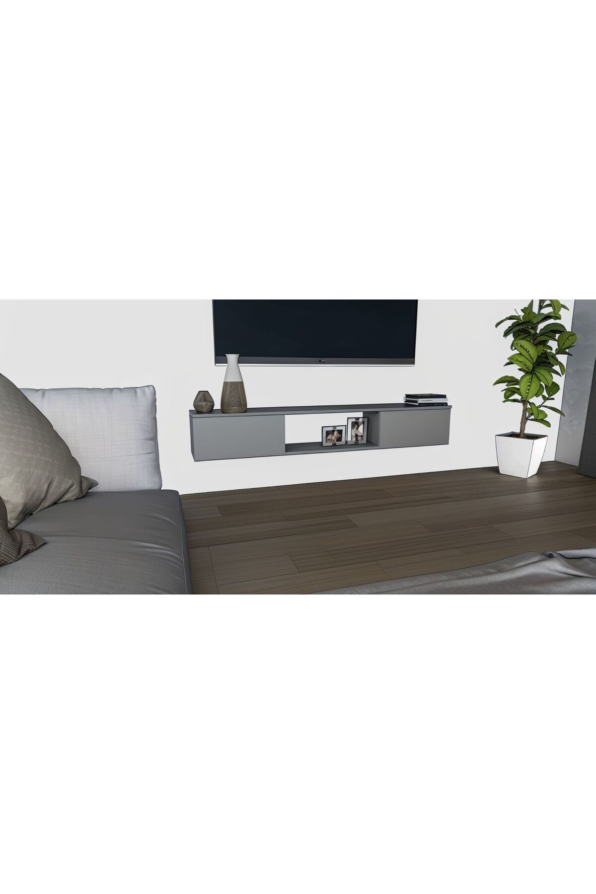 Home Sümerta design Tv Ünitesi, Tv Sehpası, Raflı