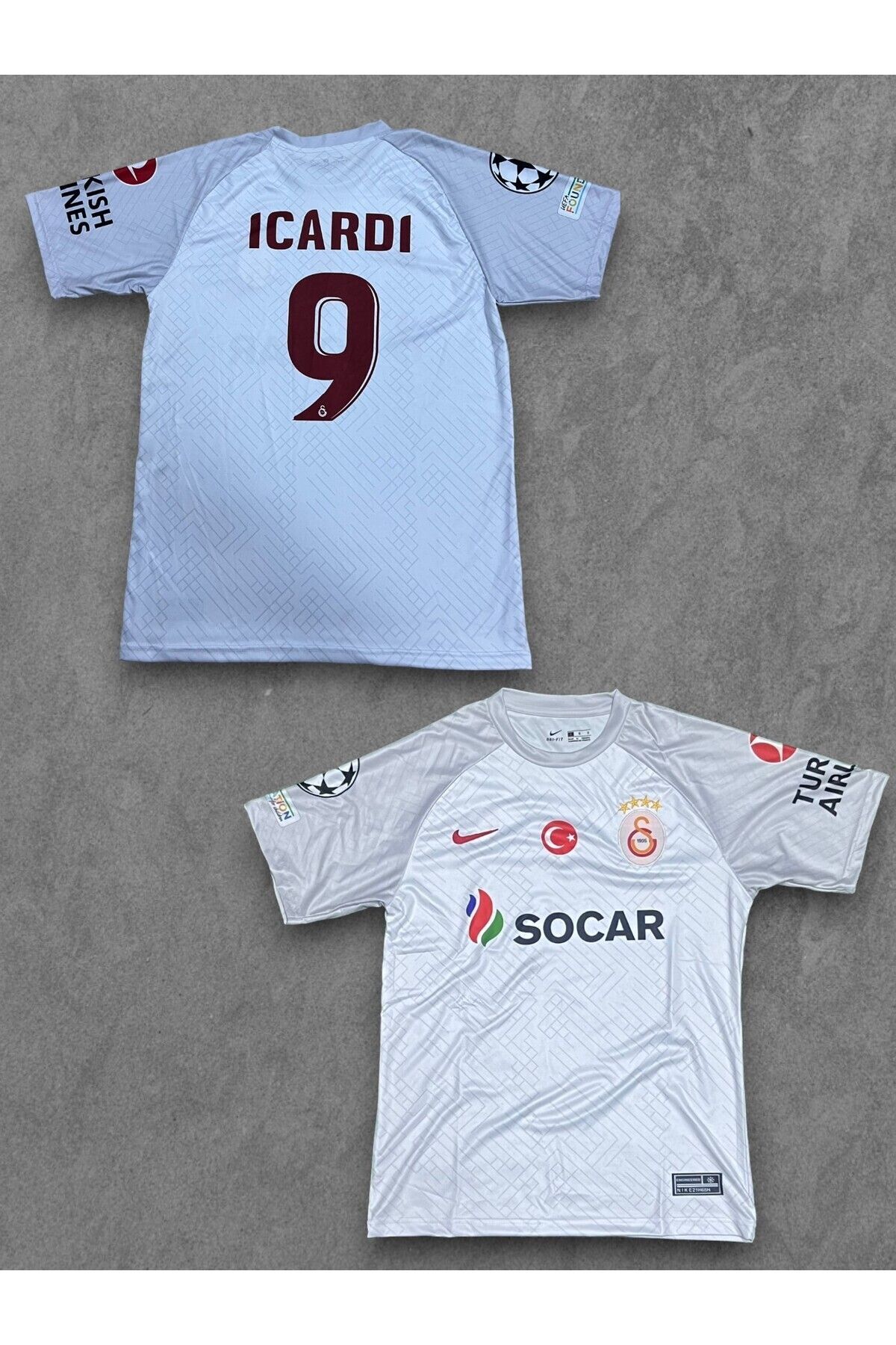 Quaxram I.car.dı-g.alat.asara.y 23/24 Şampiyonlar Ligi Deplasman Yetişkin Futbol Forması