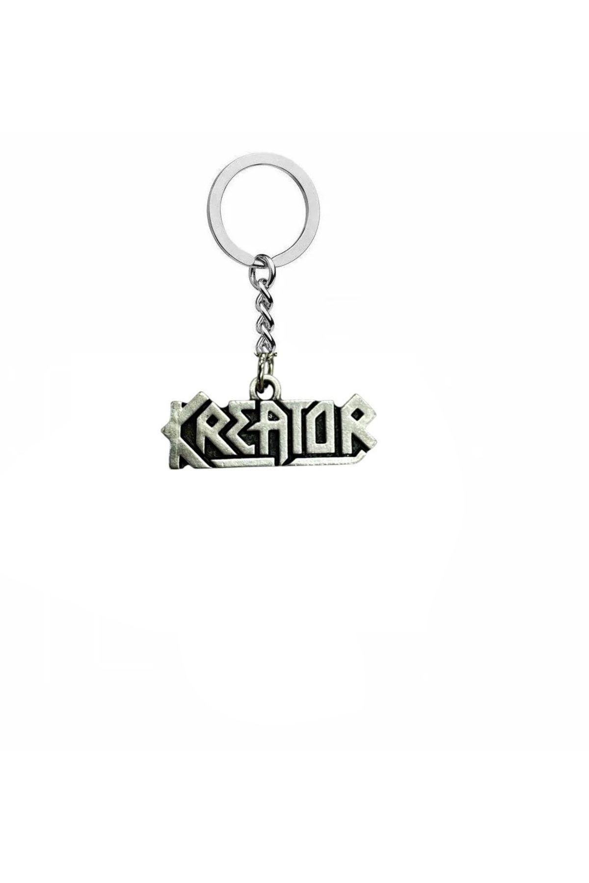 Herşey Nota Kreator Thrash Metal Grup Logolu Anahtarlık – Unisex Aksesuar