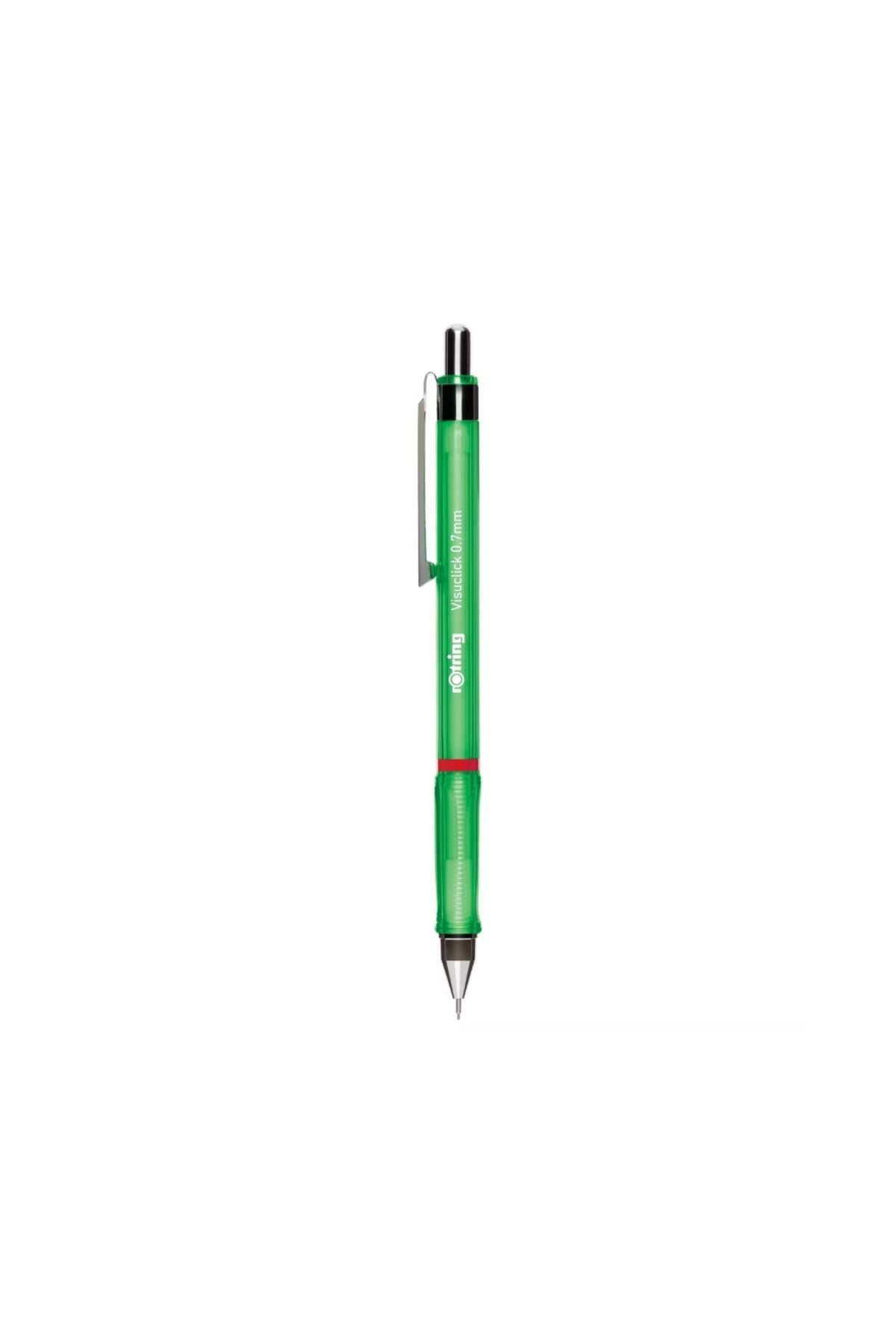 Rotring-Visuclick Versatil School Set,0.7 Mm,Green,With Eraser and Nib Gift 2