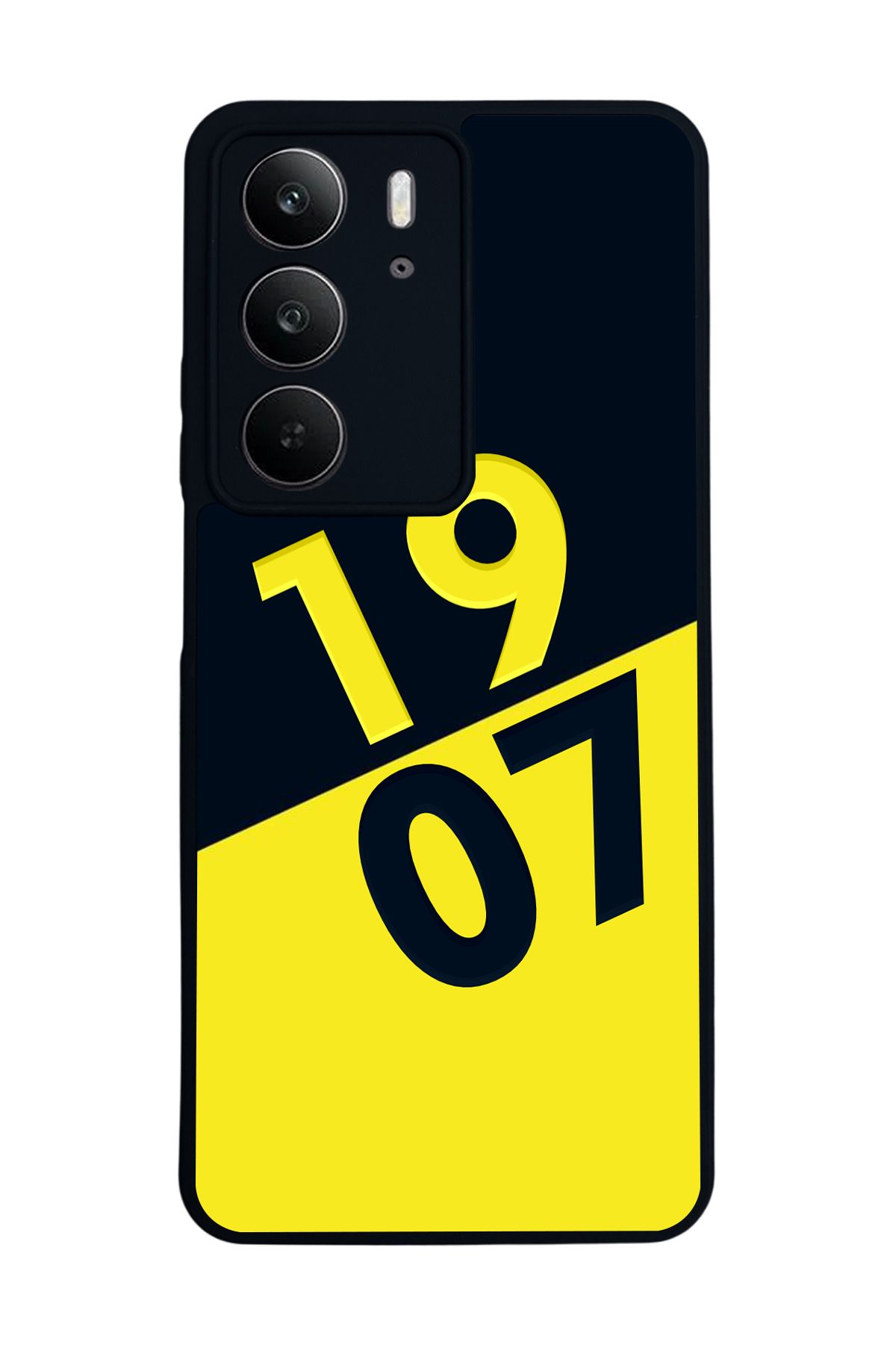 realme C75 Mat Uyumlu Siyah Kılıf – Yumuşak Silikon, Koruyucu, Şok Emici Kapak