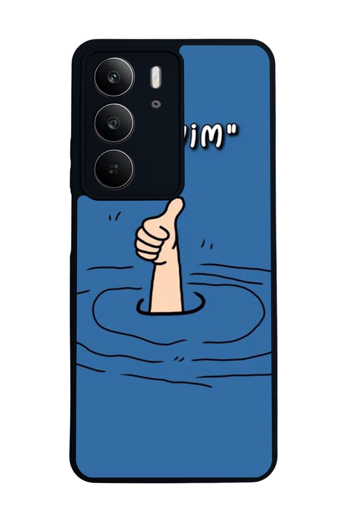 realme C75 Mat Uyumlu Siyah Kılıf – Yumuşak Silikon, Koruyucu, Şok Emici Kapak