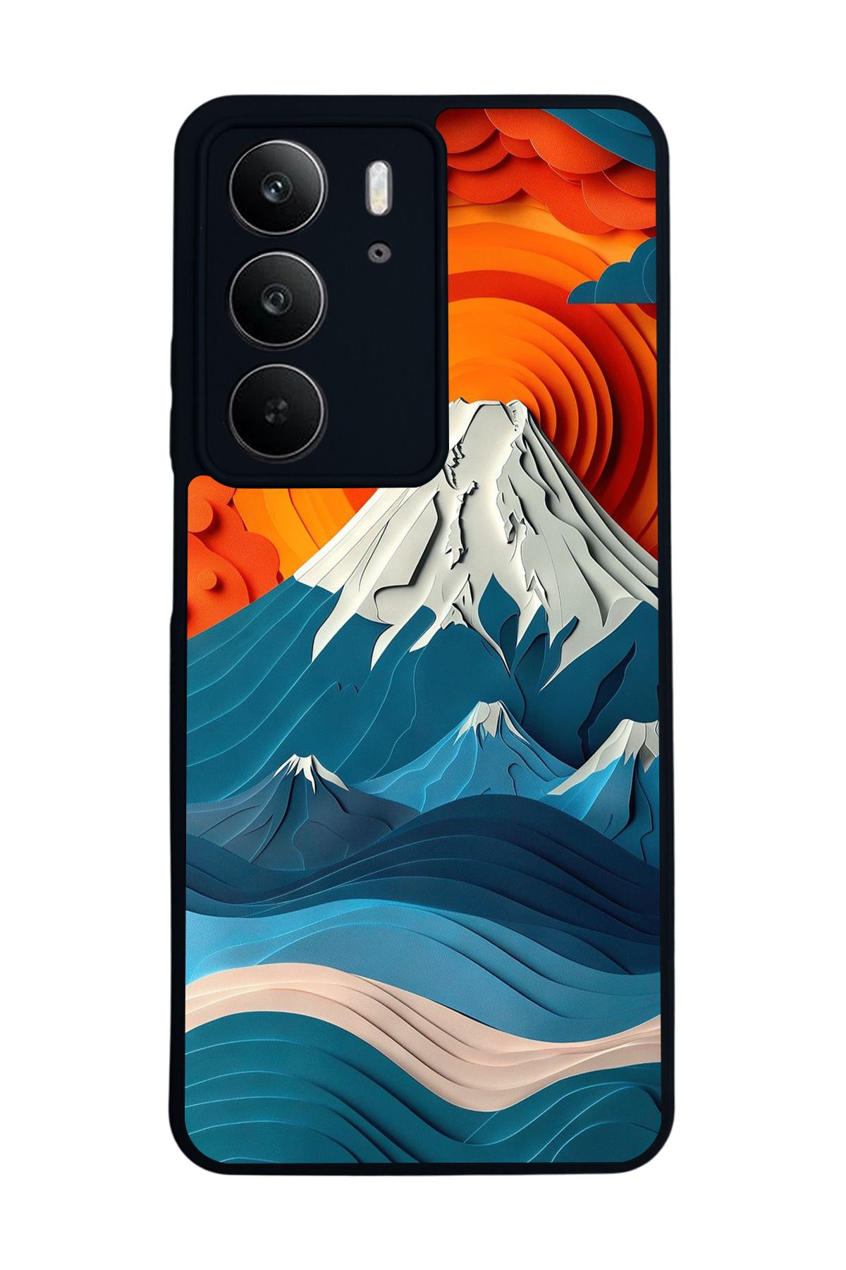 realme C75 Mat Uyumlu Siyah Kılıf – Yumuşak Silikon, Koruyucu, Şok Emici Kapak