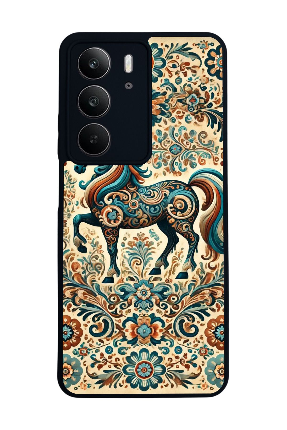realme C75 Mat Uyumlu Siyah Kılıf – Yumuşak Silikon, Koruyucu, Şok Emici Kapak