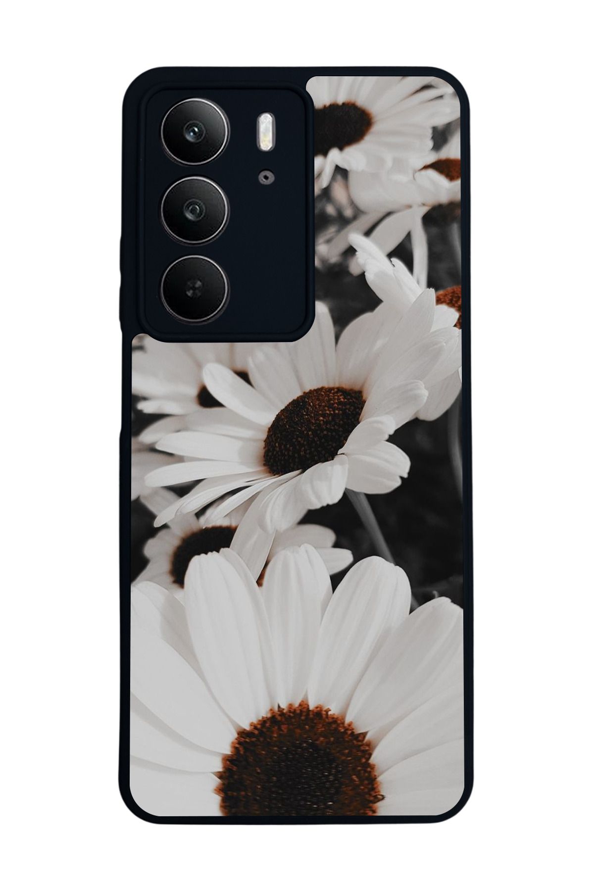 realme C75 Mat Uyumlu Siyah Kılıf – Yumuşak Silikon, Koruyucu, Şok Emici Kapak