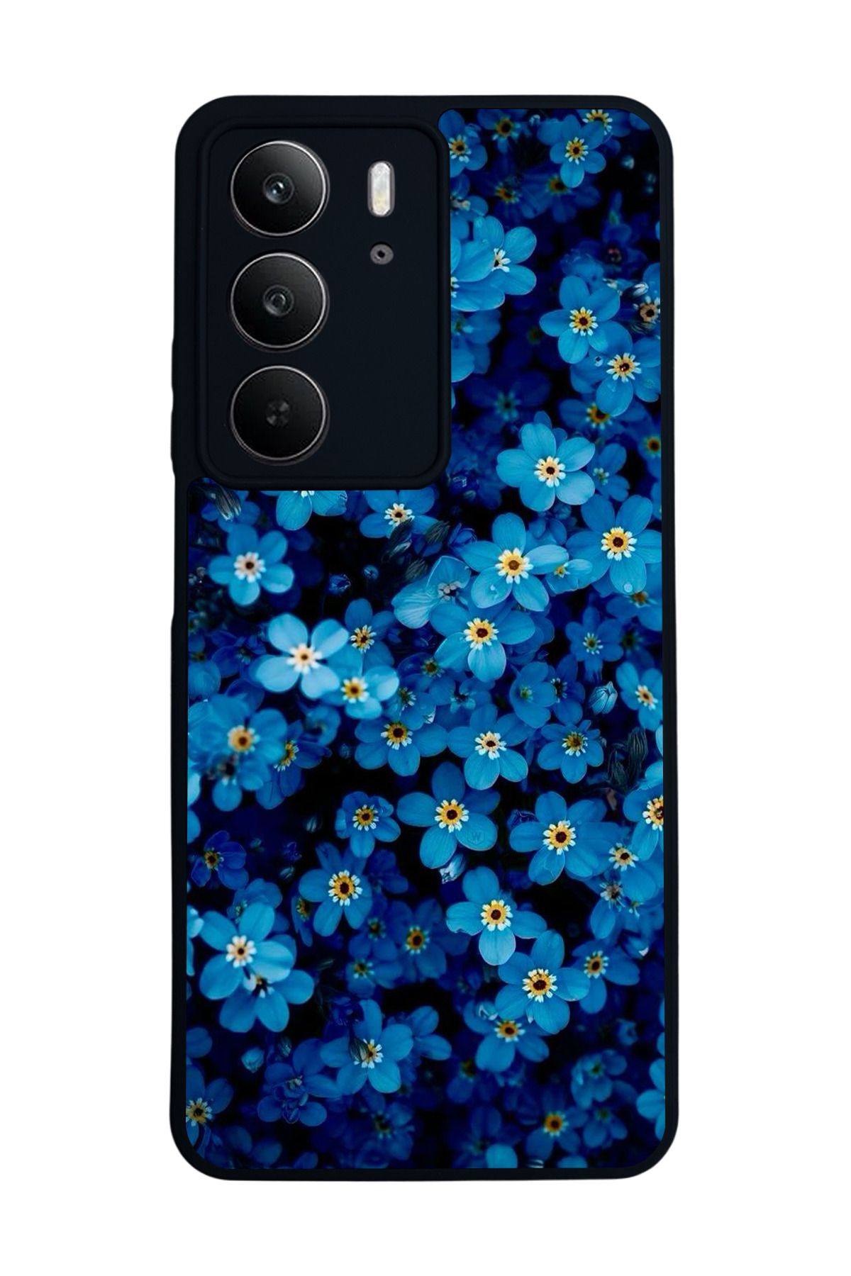 realme C75 Mat Uyumlu Siyah Kılıf – Yumuşak Silikon, Koruyucu, Şok Emici Kapak