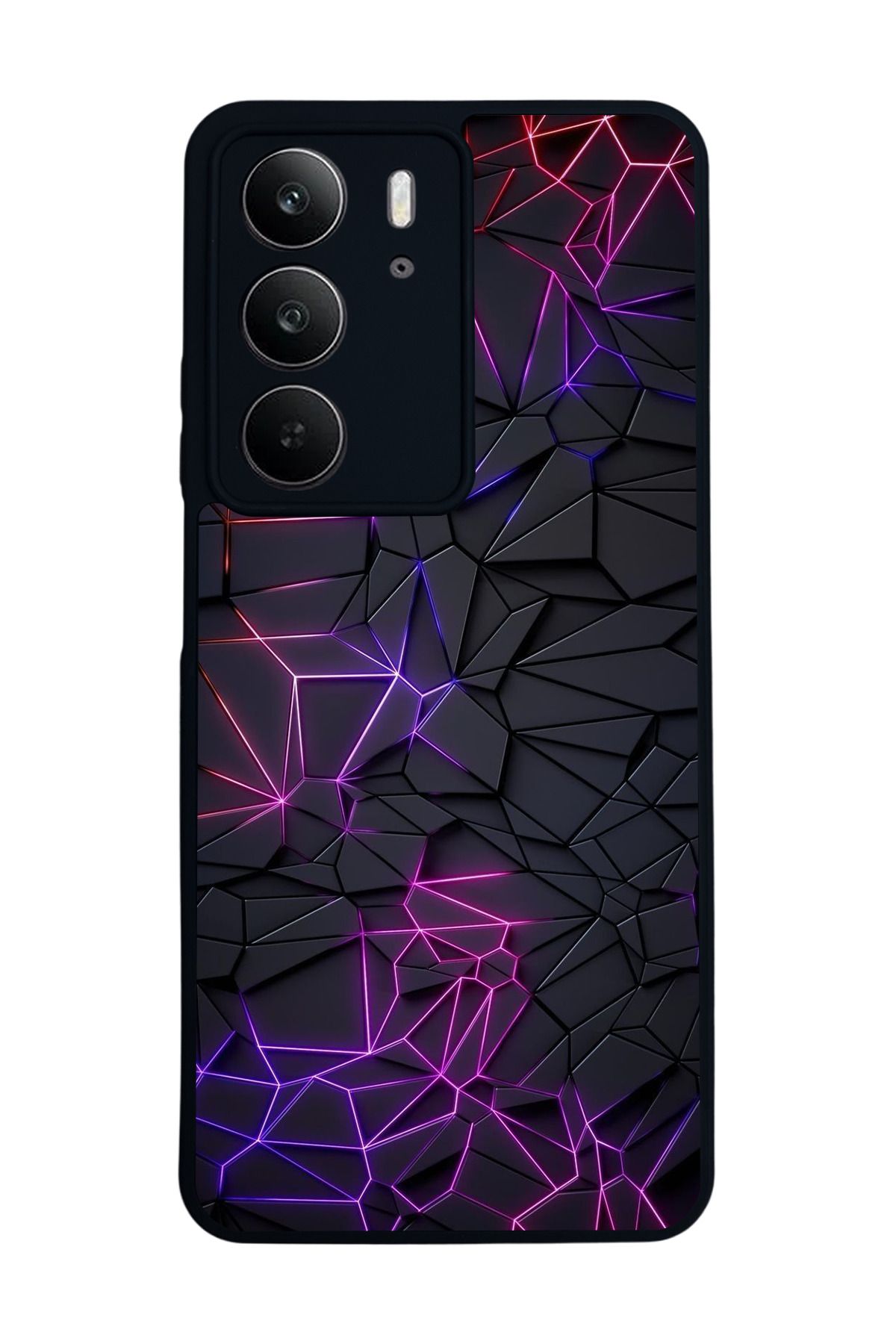 realme C75 Mat Uyumlu Siyah Kılıf – Yumuşak Silikon, Koruyucu, Şok Emici Kapak