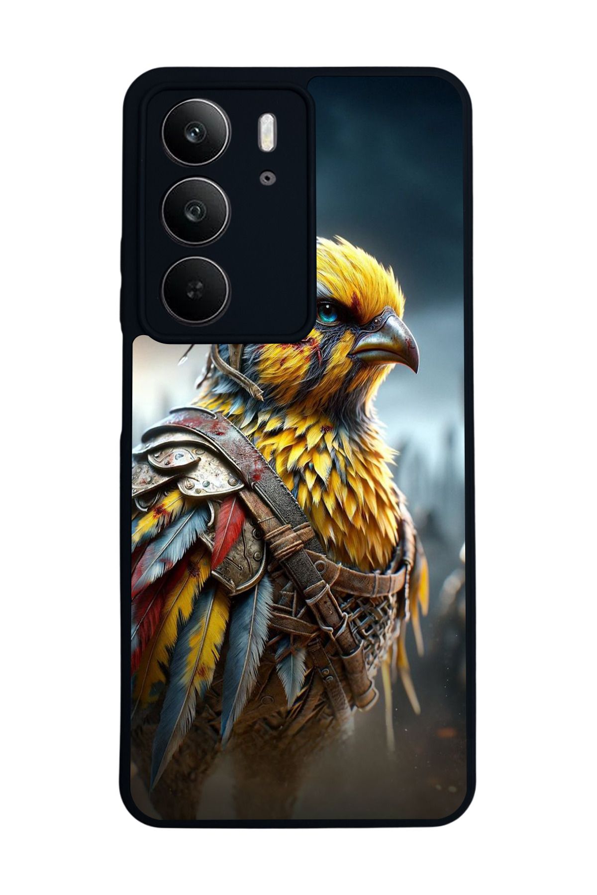 realme C75 Mat Uyumlu Siyah Kılıf – Yumuşak Silikon, Koruyucu, Şok Emici Kapak