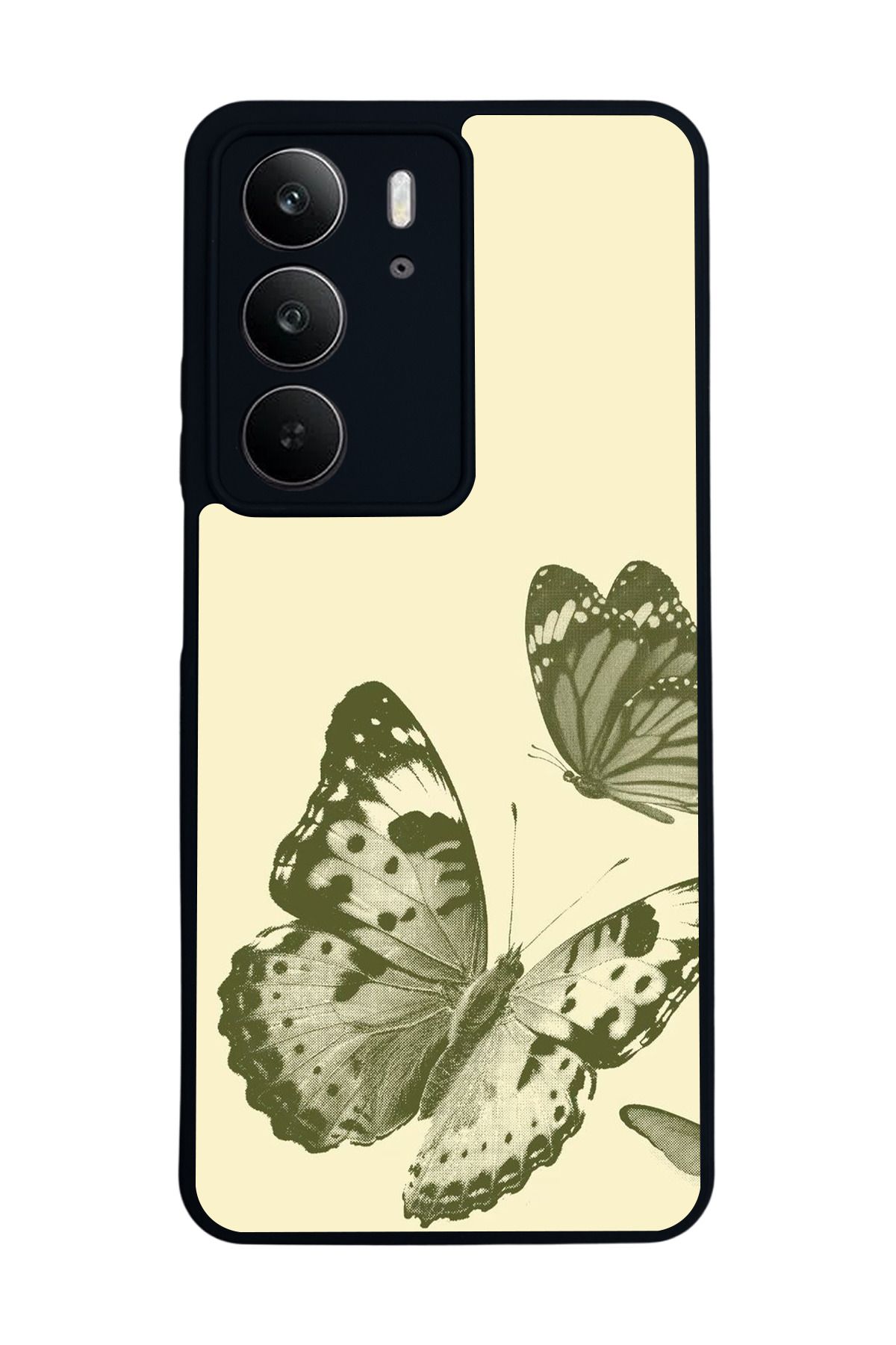 realme C75 Mat Uyumlu Siyah Kılıf – Yumuşak Silikon, Koruyucu, Şok Emici Kapak