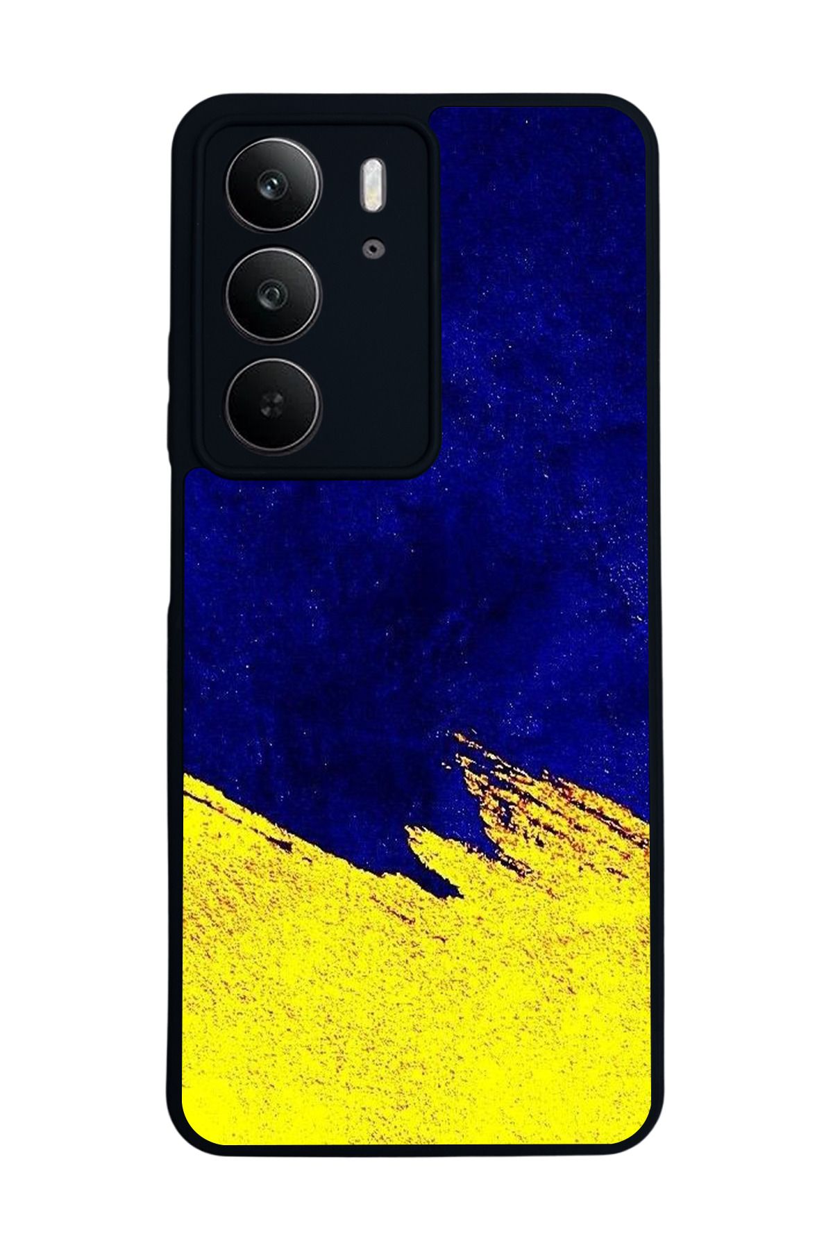 realme C75 Mat Uyumlu Siyah Kılıf – Yumuşak Silikon, Koruyucu, Şok Emici Kapak