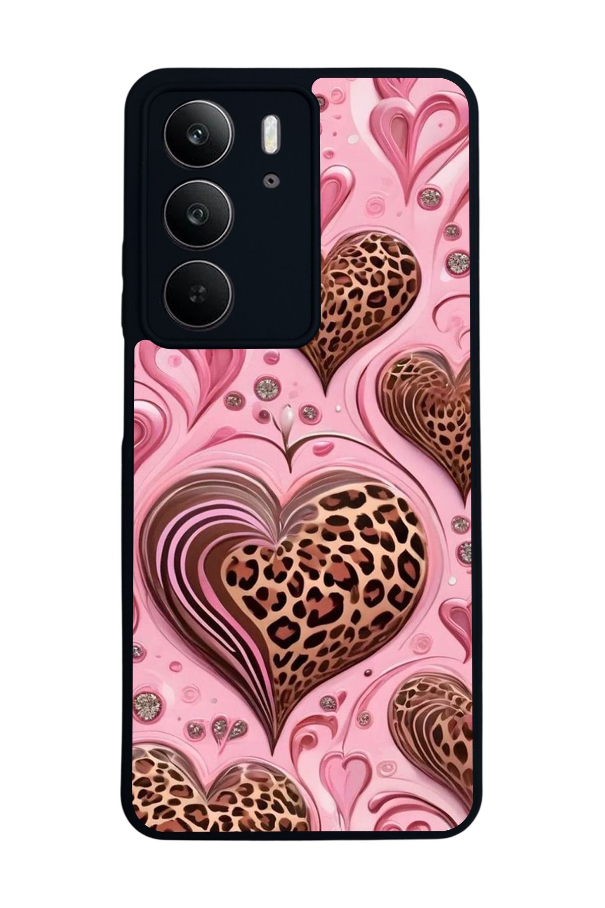 realme C75 Mat Uyumlu Siyah Kılıf – Yumuşak Silikon, Koruyucu, Şok Emici Kapak