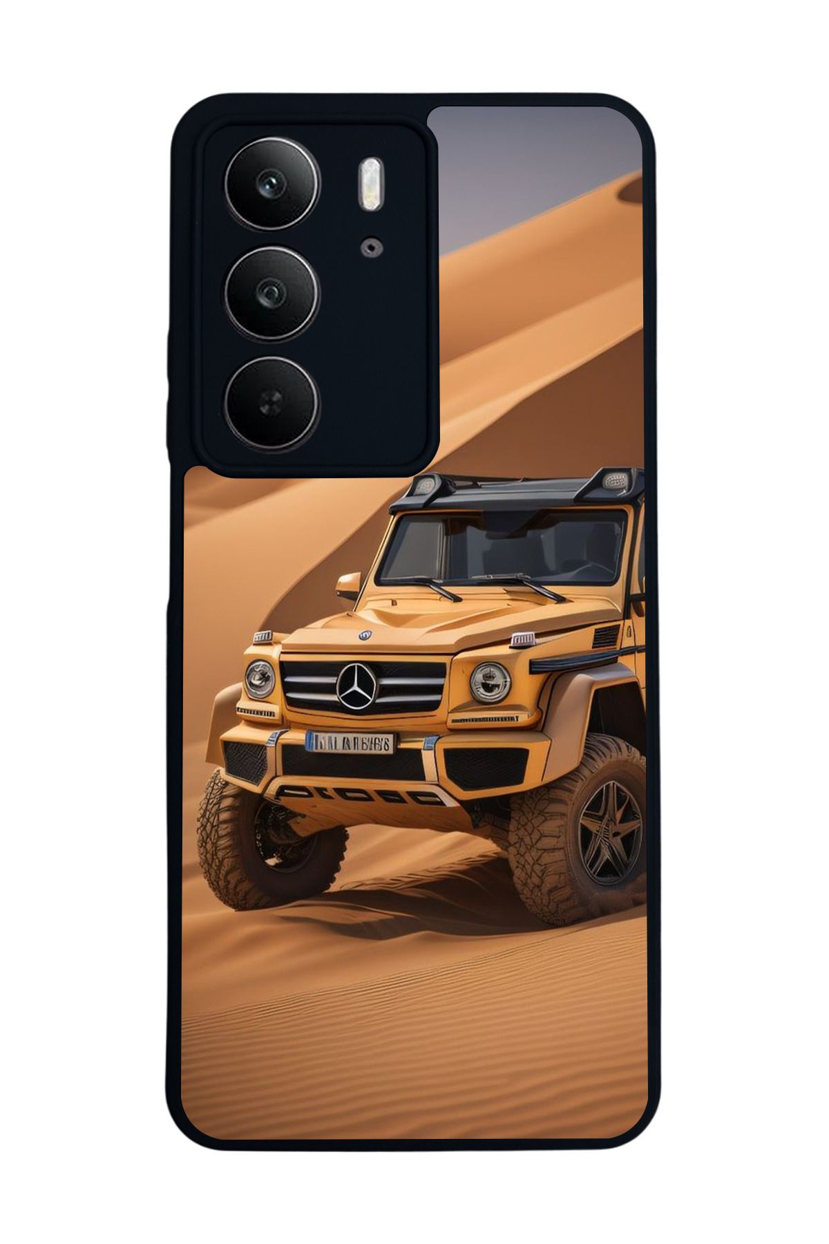 realme C75 Mat Uyumlu Siyah Kılıf – Yumuşak Silikon, Koruyucu, Şok Emici Kapak