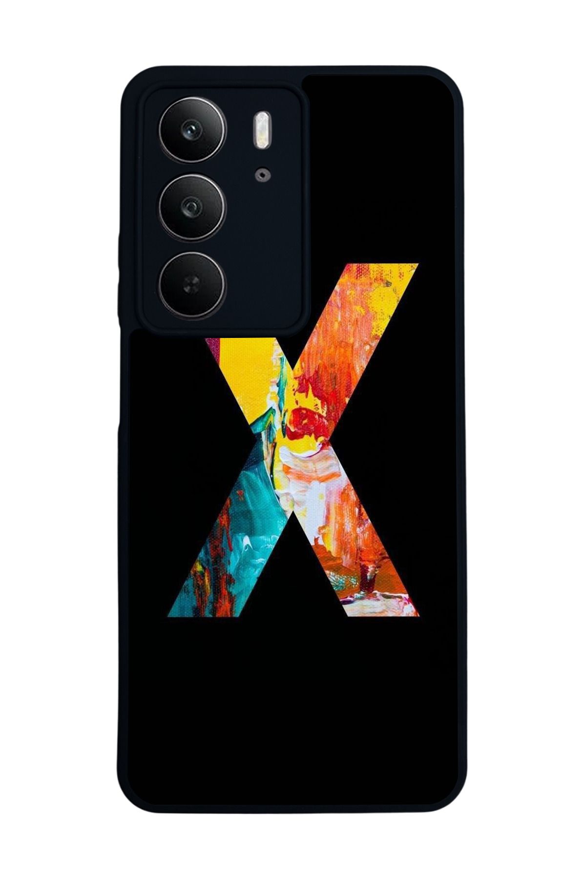 realme C75 Mat Uyumlu Siyah Kılıf – Yumuşak Silikon, Koruyucu, Şok Emici Kapak