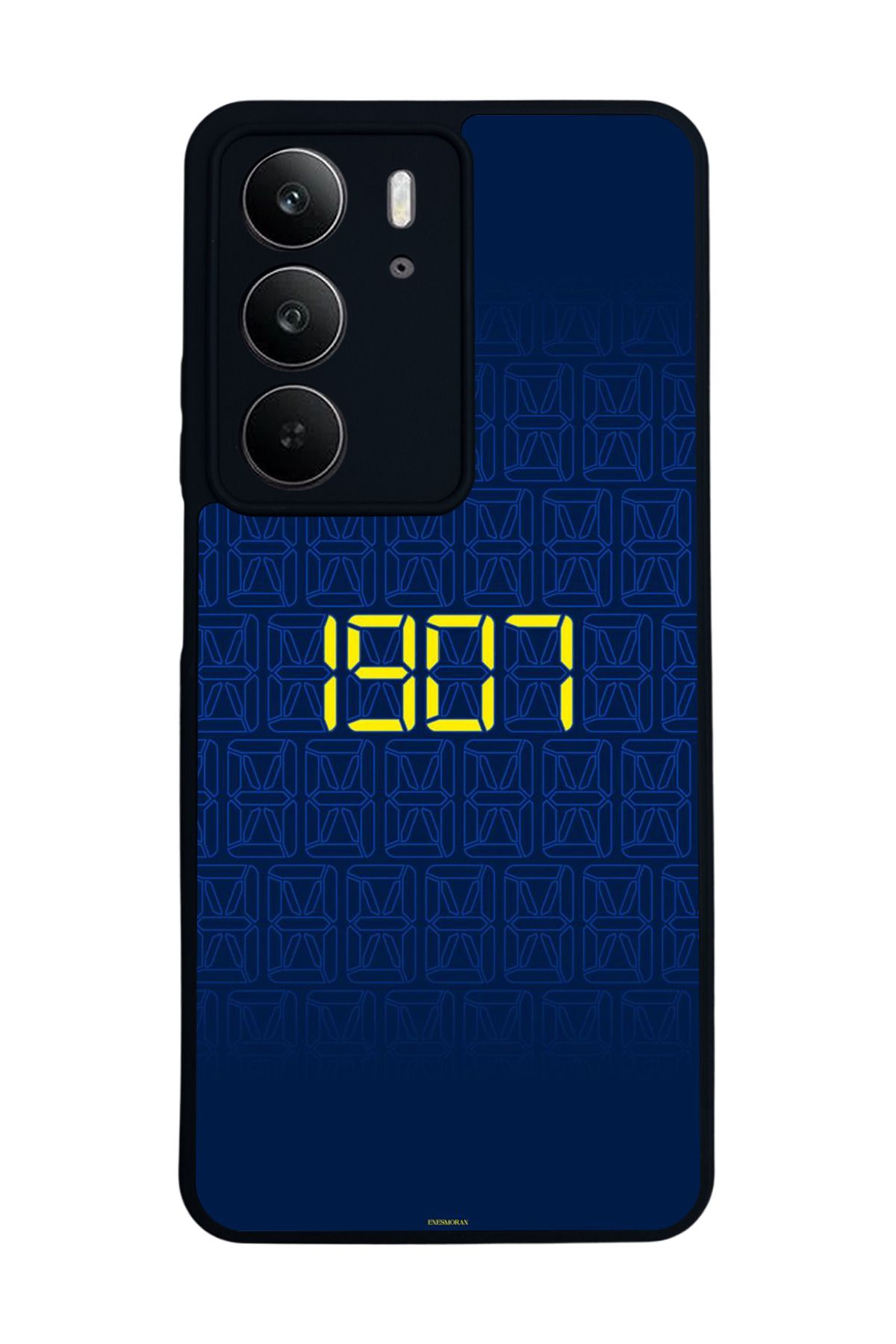 realme C75 Mat Uyumlu Siyah Kılıf – Yumuşak Silikon, Koruyucu, Şok Emici Kapak