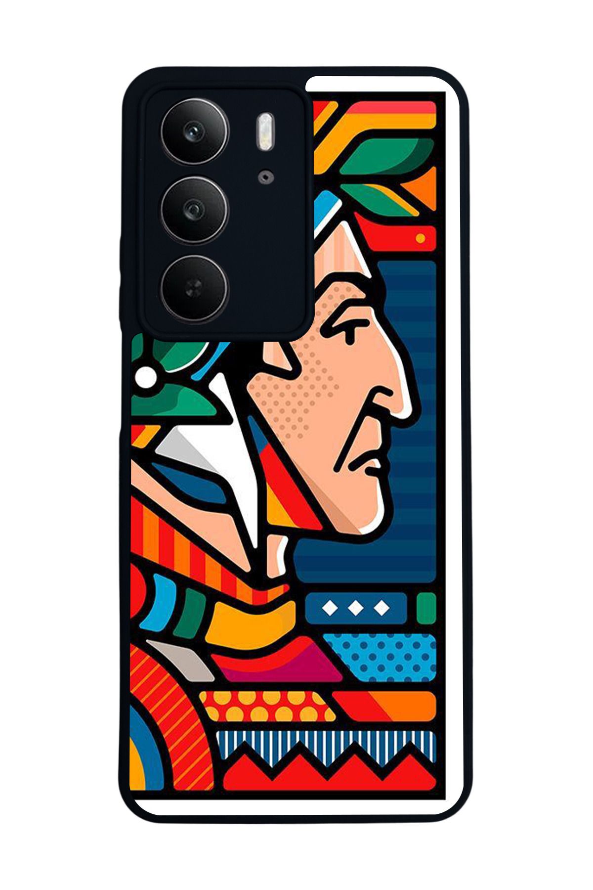 realme C75 Mat Uyumlu Siyah Kılıf – Yumuşak Silikon, Koruyucu, Şok Emici Kapak