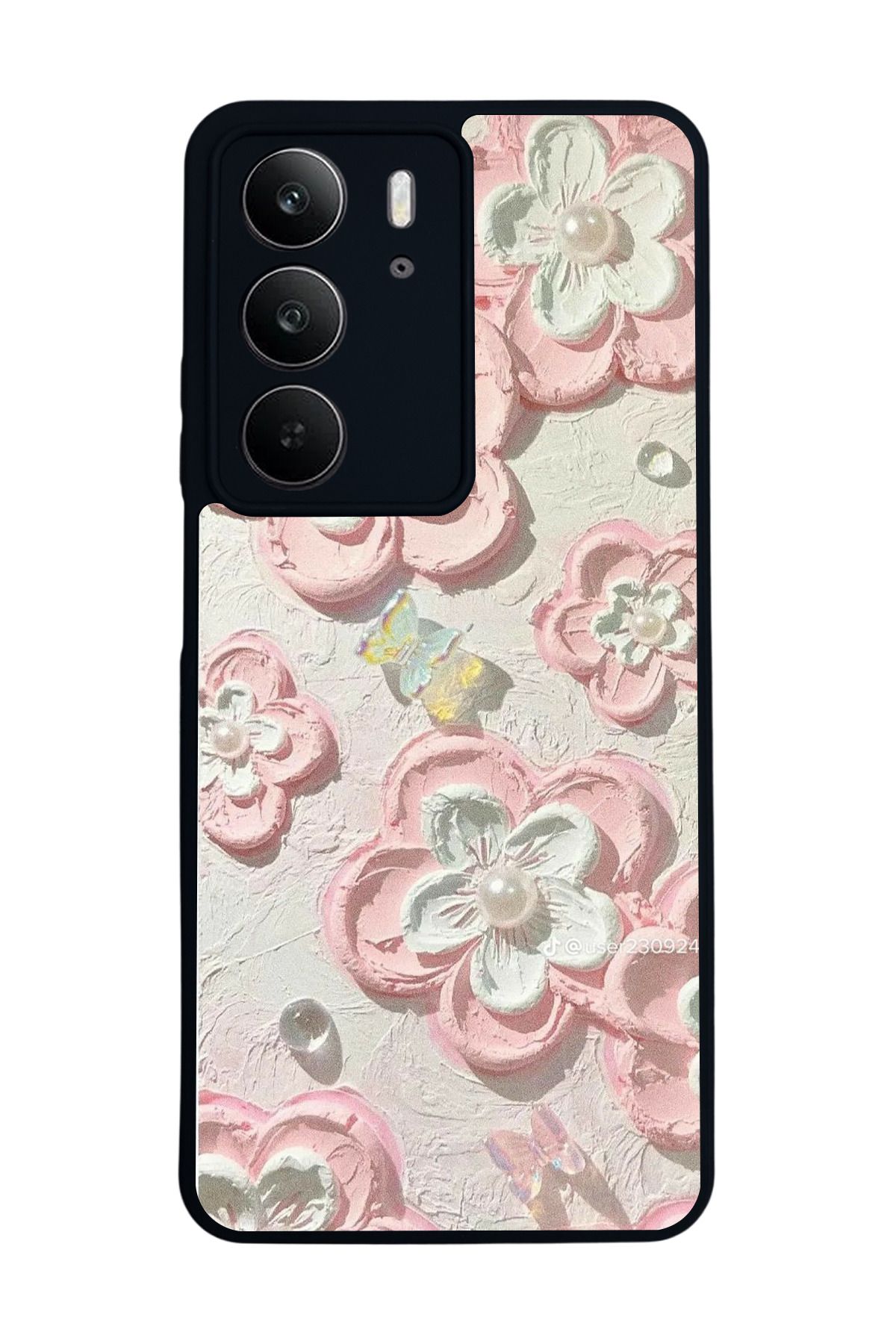 realme C75 Mat Uyumlu Siyah Kılıf – Yumuşak Silikon, Koruyucu, Şok Emici Kapak