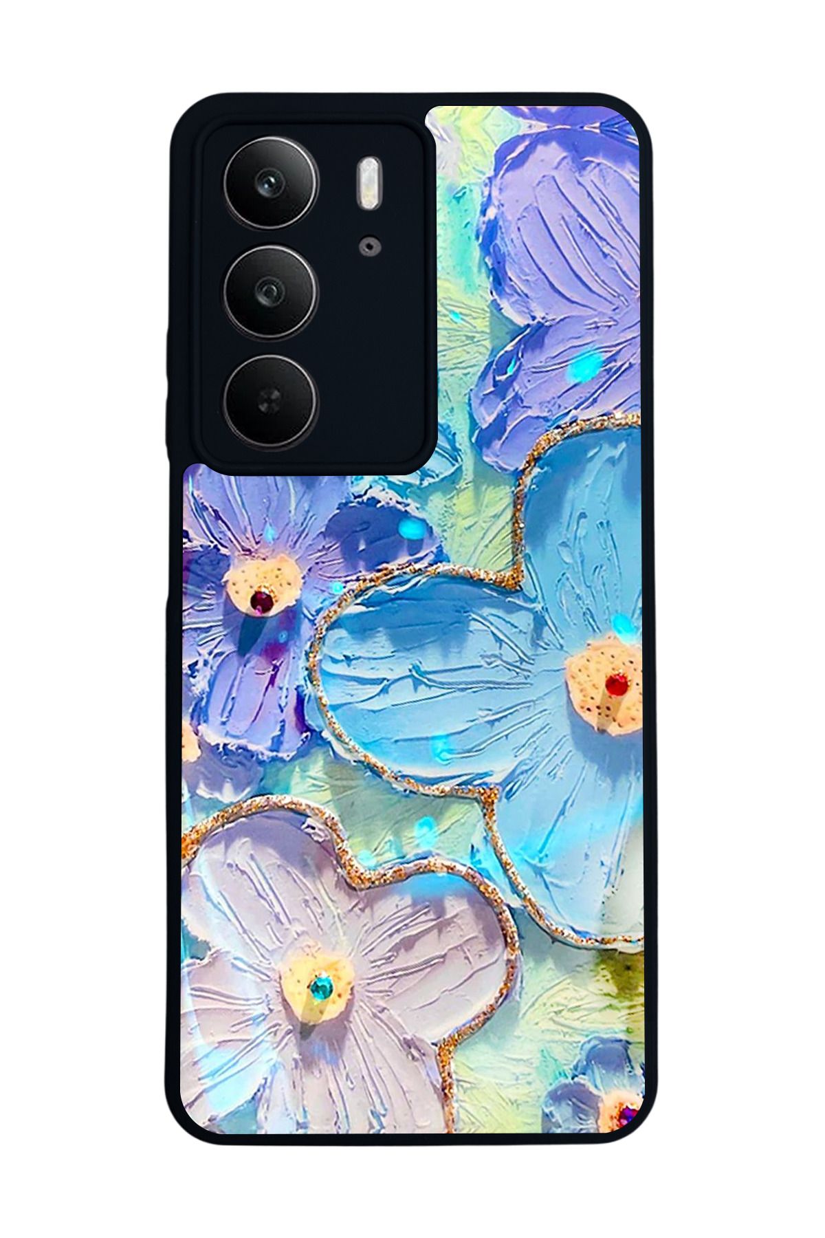realme C75 Mat Uyumlu Siyah Kılıf – Yumuşak Silikon, Koruyucu, Şok Emici Kapak