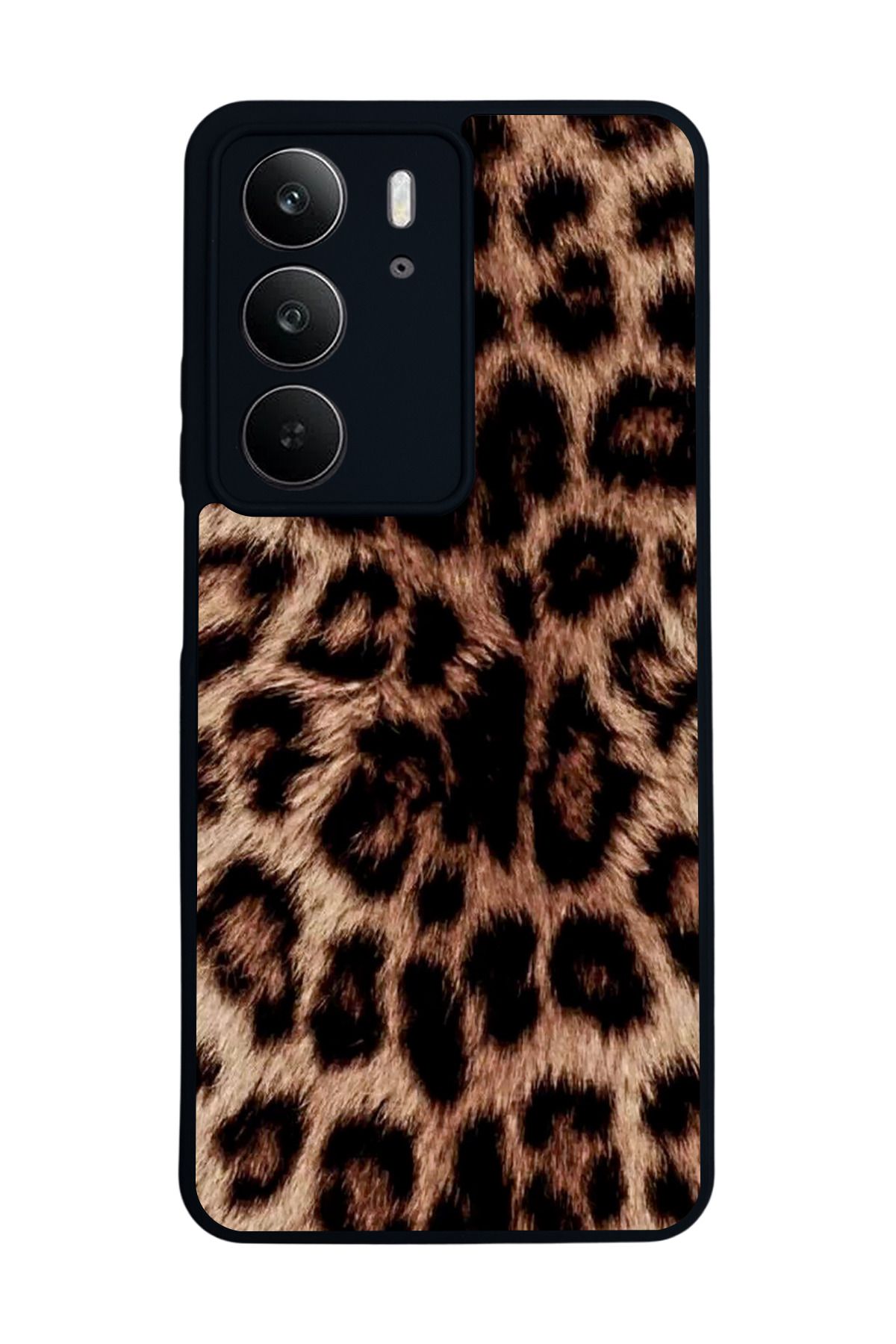 realme C75 Mat Uyumlu Siyah Kılıf – Yumuşak Silikon, Koruyucu, Şok Emici Kapak