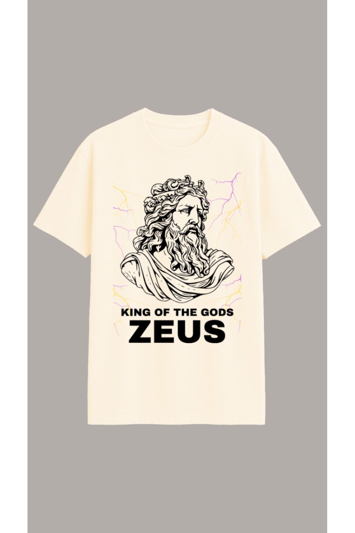 Vigor Wear ZEUS Baskılı Oversize T-shirt