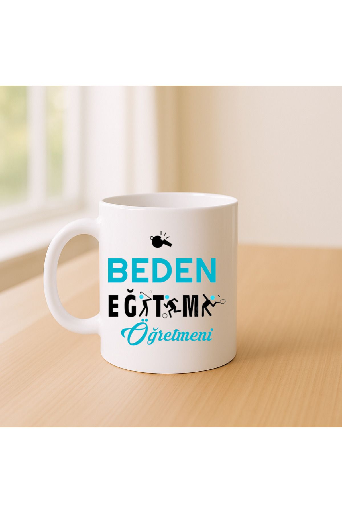 Er-Se Tasarım Beden Eğitimi Öğretmeni Kupa Bardak 06, Öğretmenler Gününe Özel Kupa Bardak Öğretmene Hediye Kupa