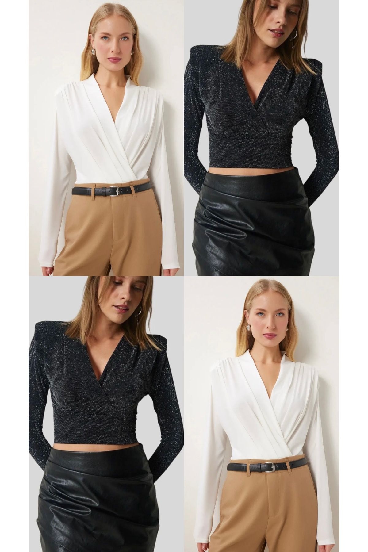 Lotus KRUVAZE BLUZ İKİLİ FIRSAT PAKETİ