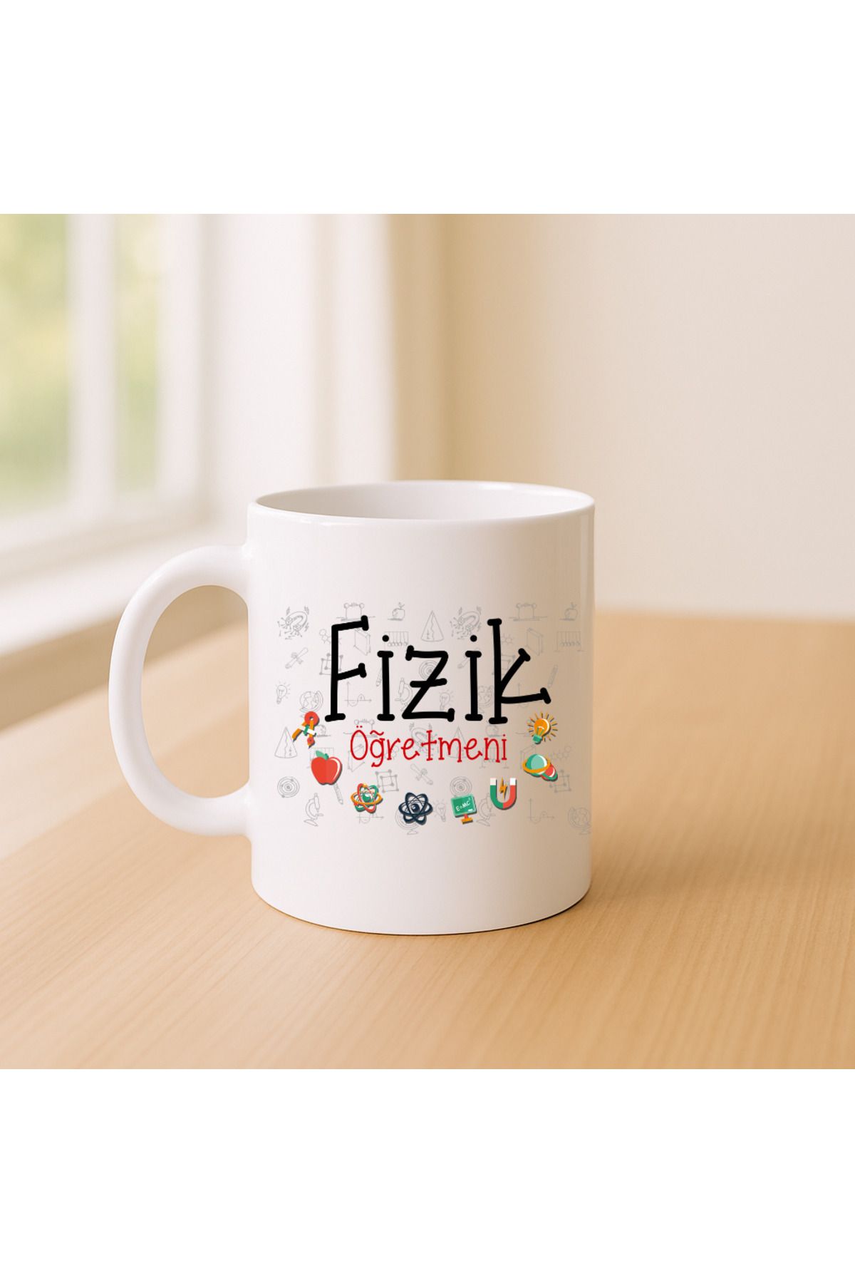 Er-Se Tasarım Fizik Öğretmeni Kupa Bardak 04, Öğretmenler Gününe Özel Kupa Bardak Öğretmene Hediye Kupa
