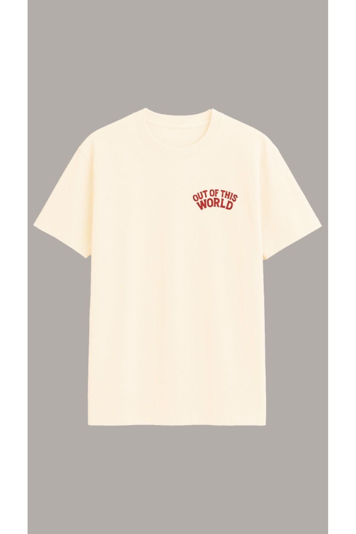 Vigor Wear UZAY Baskılı Oversize T-Shirt