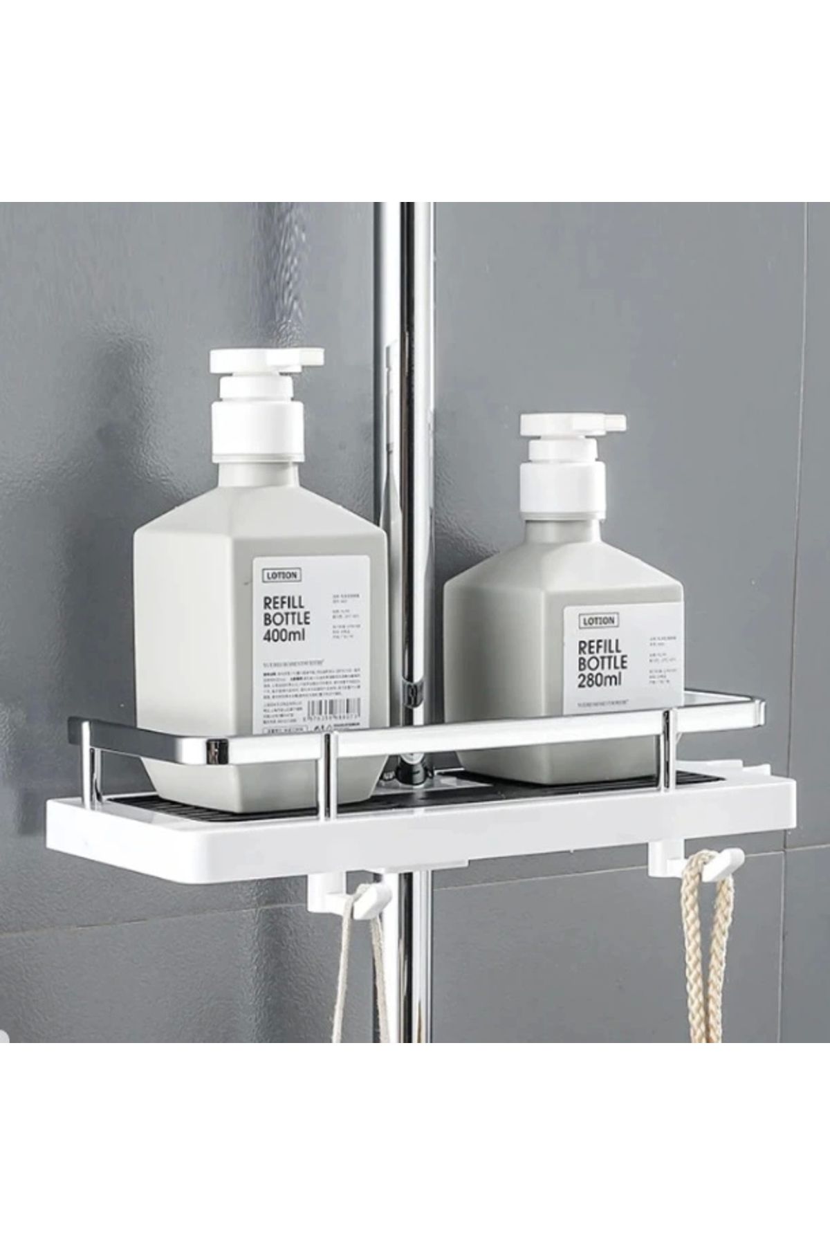 OurStyles Banyo Duş Rafı Şampuanlık Sabunluk Organizer