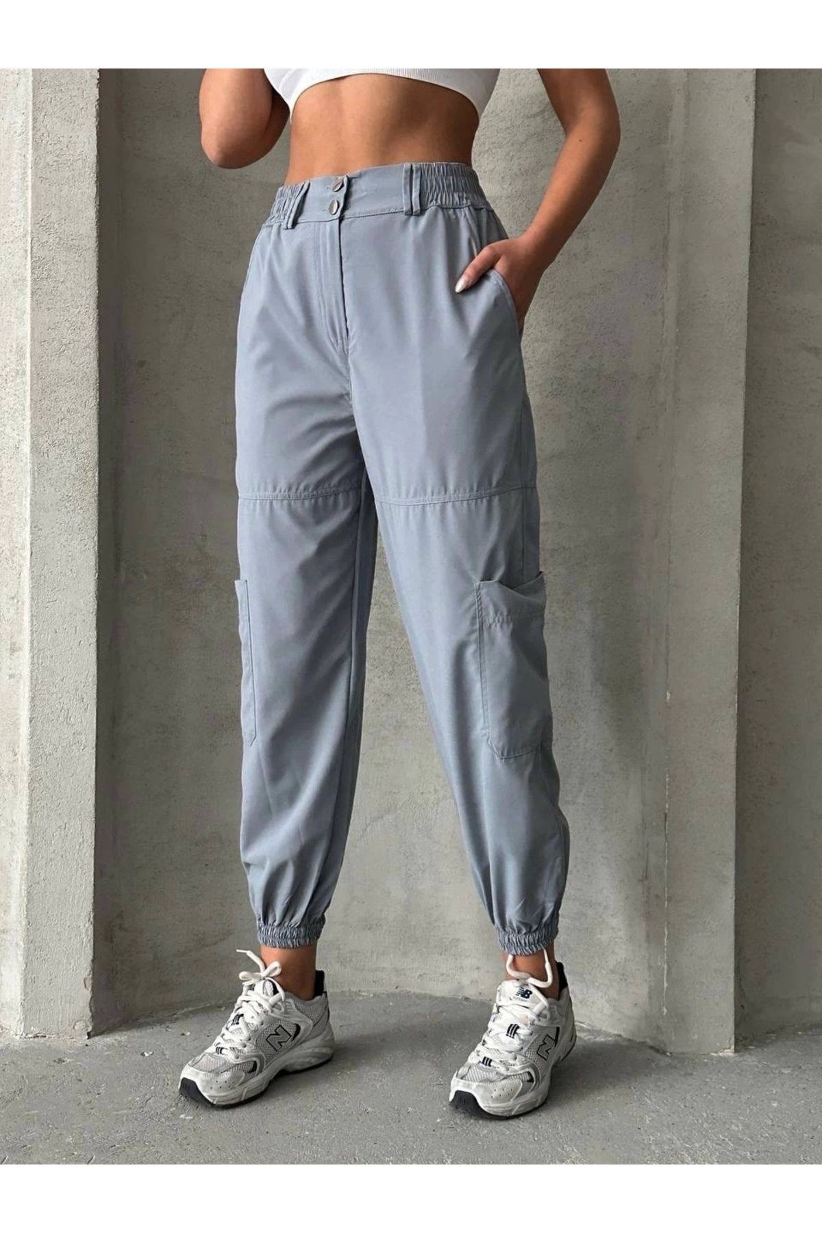 UGETTA Jogger lastik paça pantolon