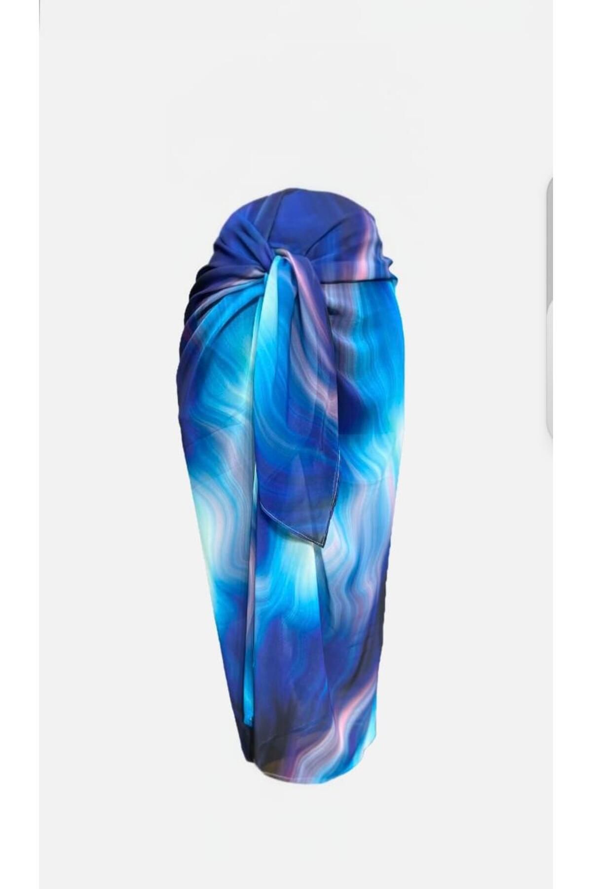 Niceboutique Belden Bağlamalı Şifon Pareo (150cmx100cm)