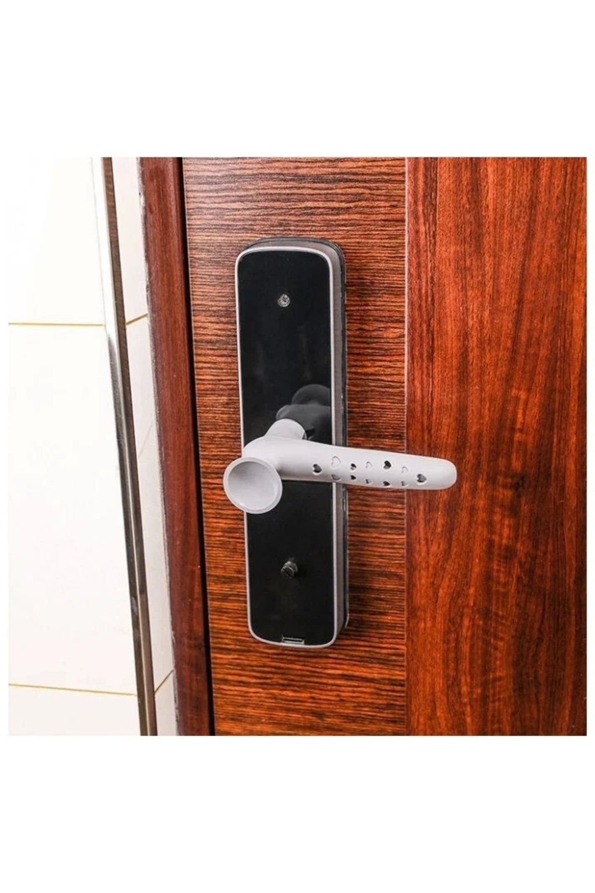 OurStyles 4 Adet Vantuzlu Kapı Stoperi - Kapı Kolu Kılıfı