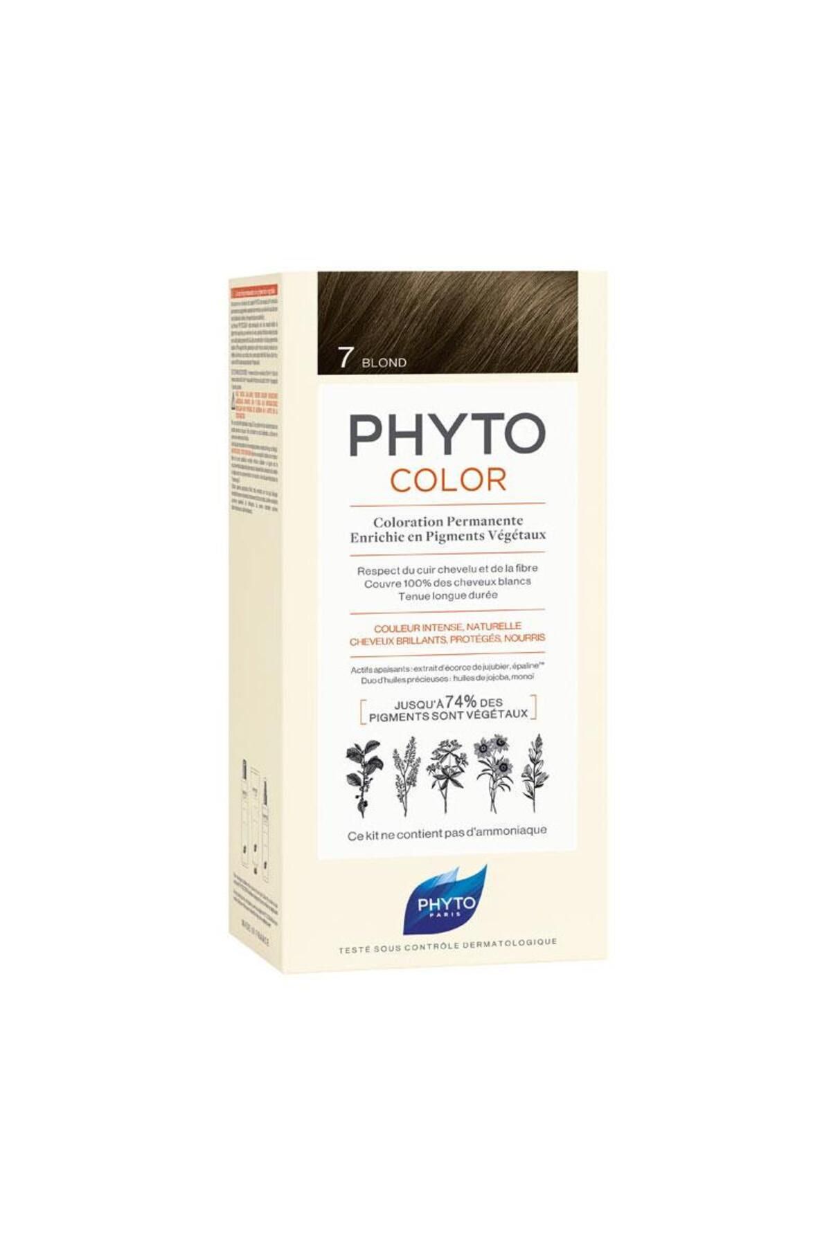 Phyto Saç Bakım Phyto Phytocolor Bitkisel Saç Boyası - 7 - Kumral