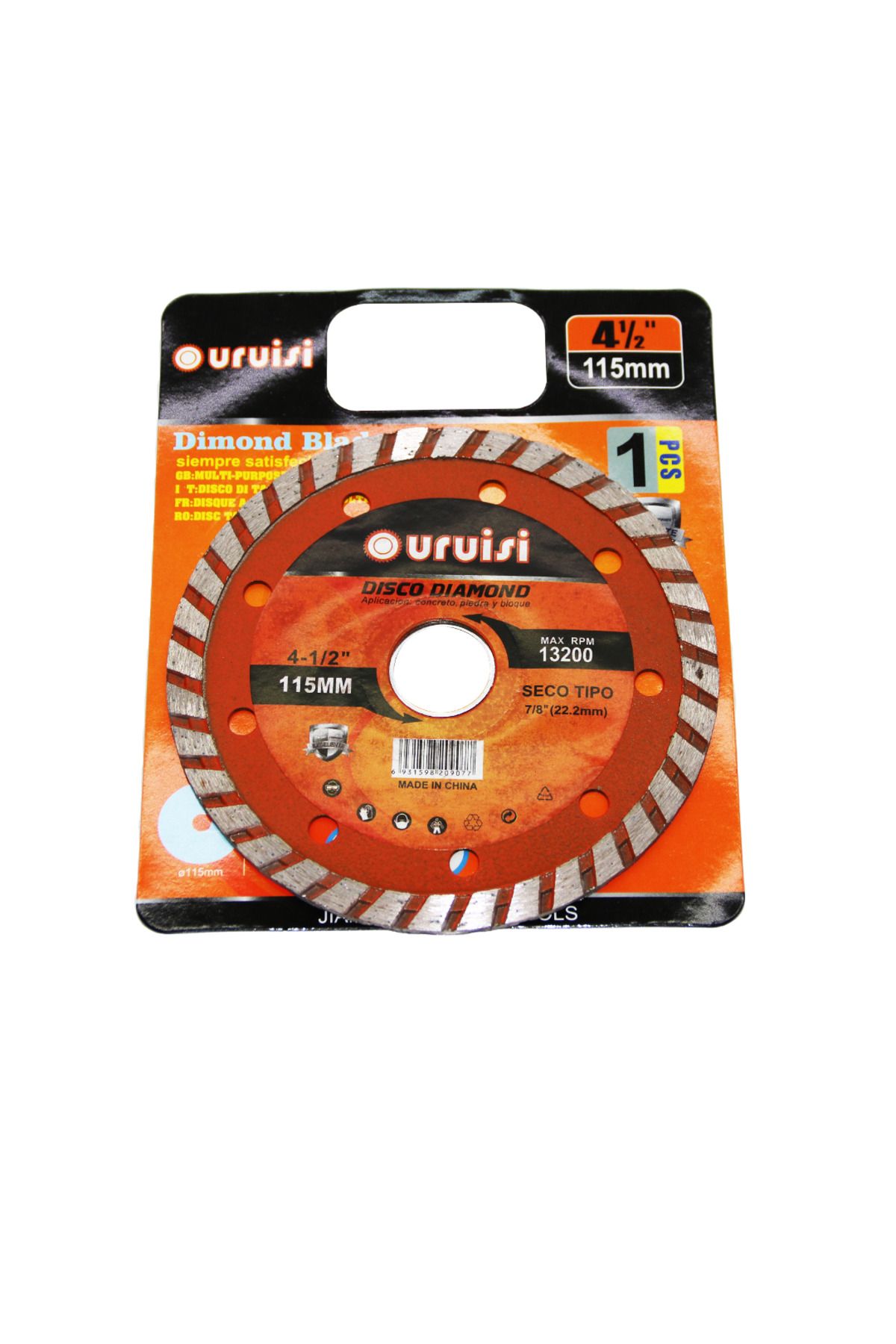 BORATİC 1/2 inç 115MM MERMER KESİCİ DİSK TY-156 (4987)