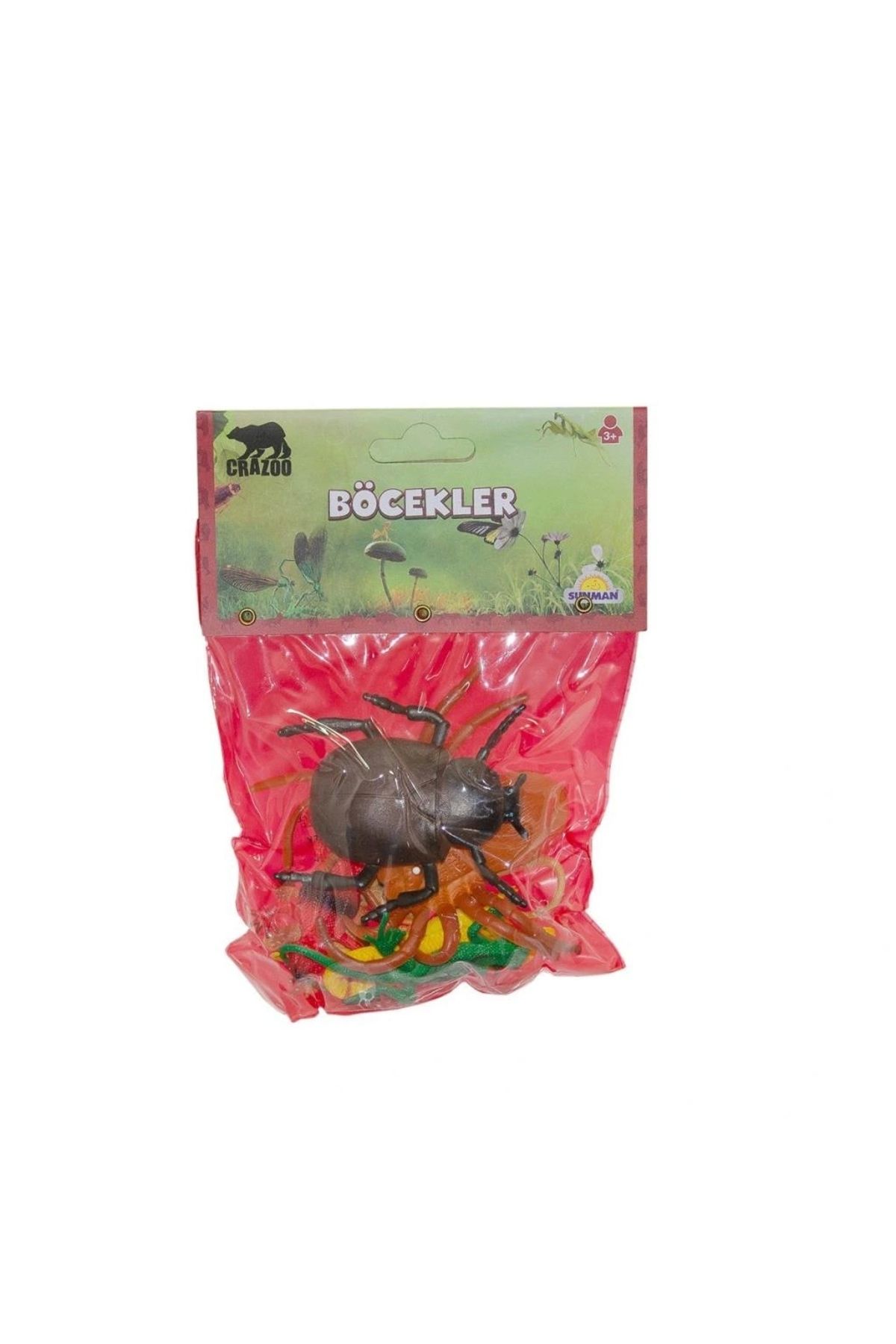 OurStyles 00707 Böcekler ve Yılanlar Poşetli Hayvan Seti -Sunman