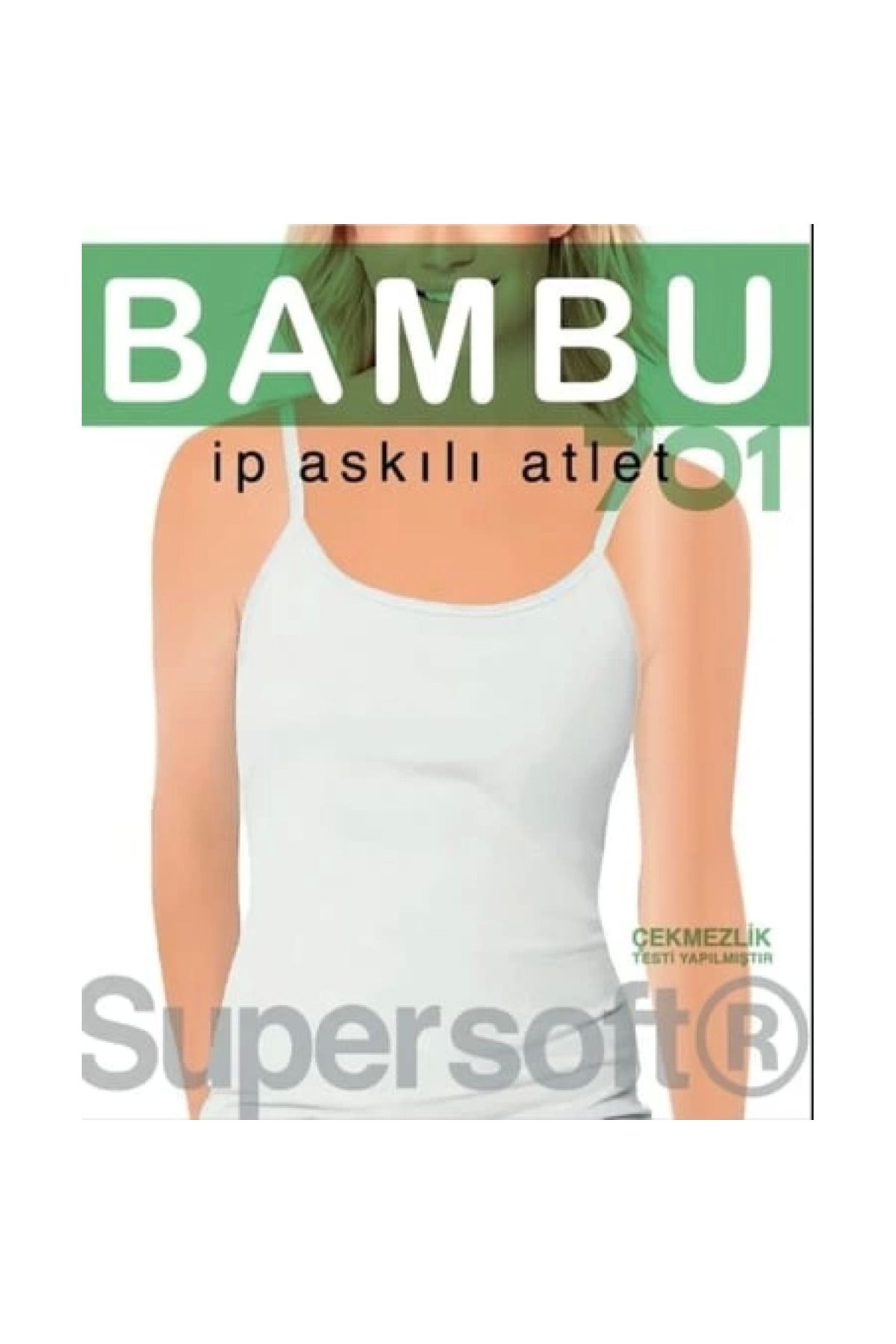 Narnuga Star 701 Bambu İp Askılı Atlet