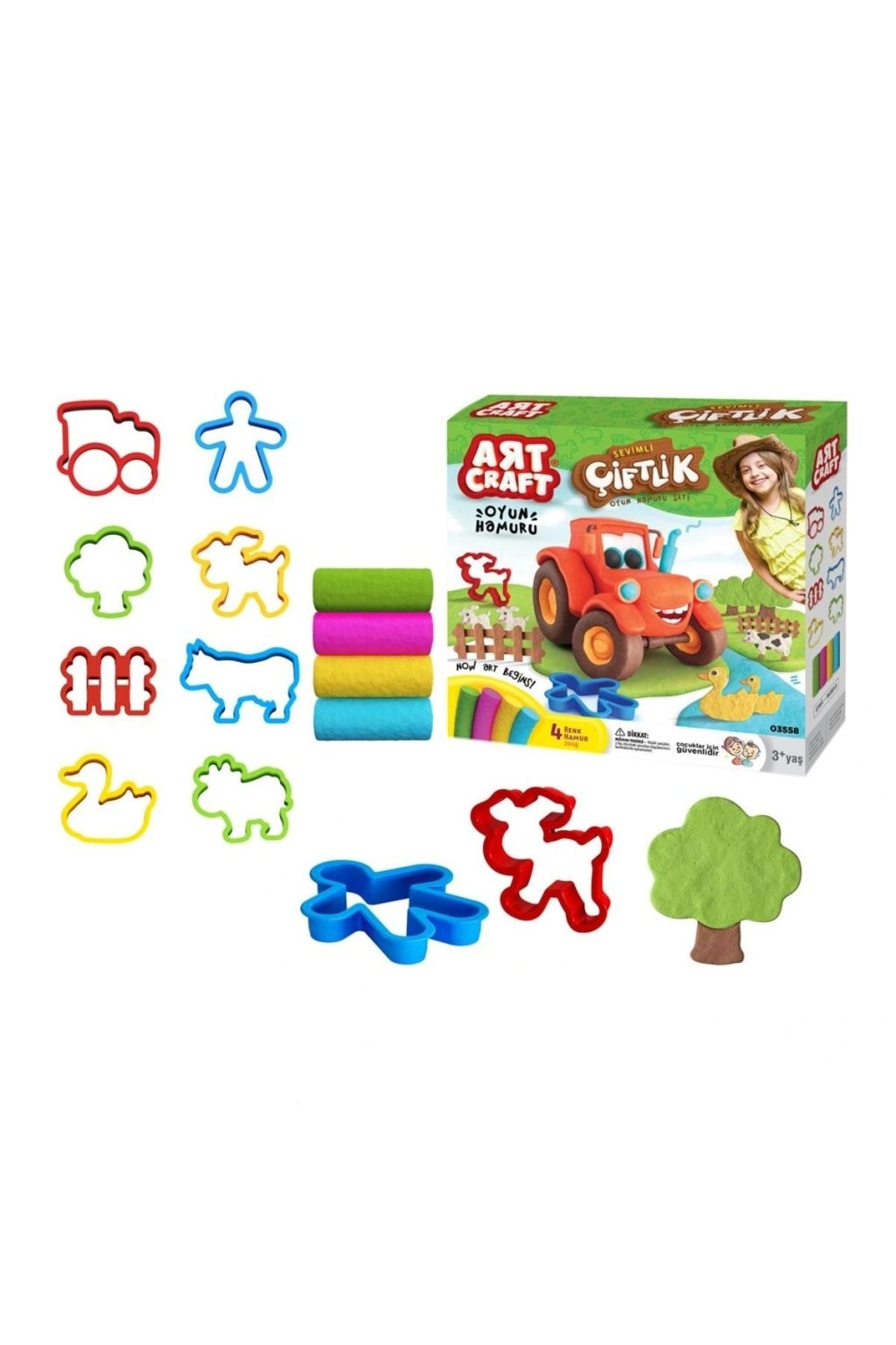 OurStyles 03558 ÇİFTLİK HAMUR SET 200GR