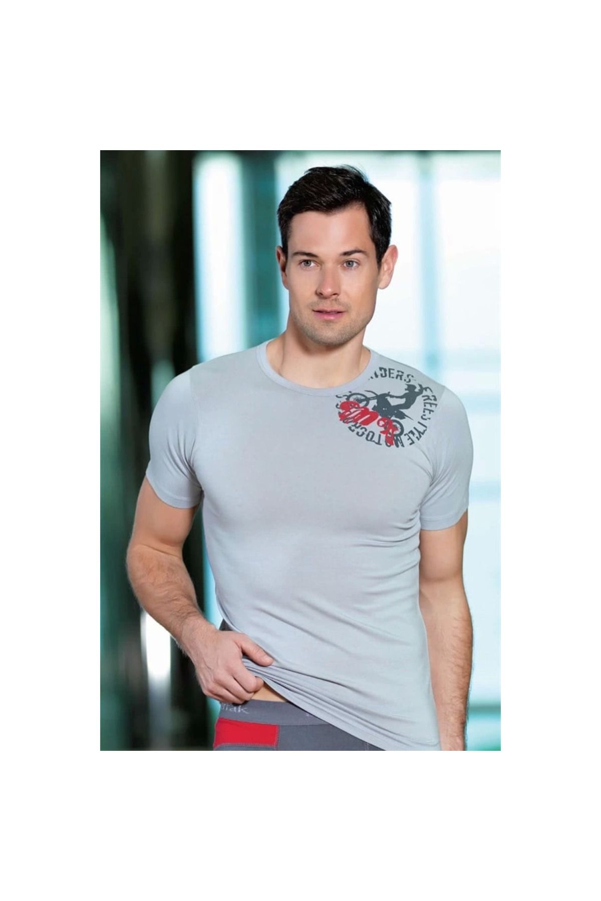 Narnuga Berrak Erkek Baskılı Tshirt 1039