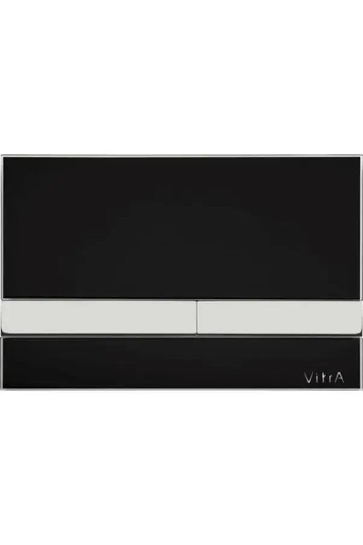 VitrA Select 740-1101 Kumanda Paneli, Siyah-Krom Buton