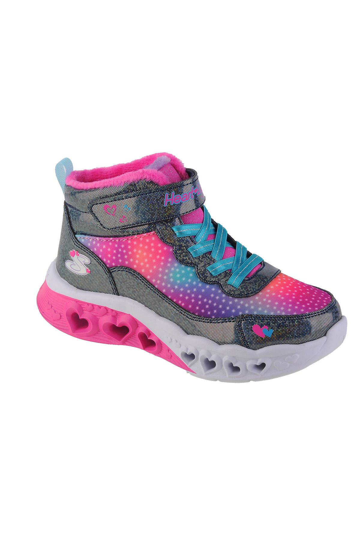 SKECHERS Flutter Heart Lights - Simple Amor, Ghete De Iarnă Pentru Fete Femeie - 27