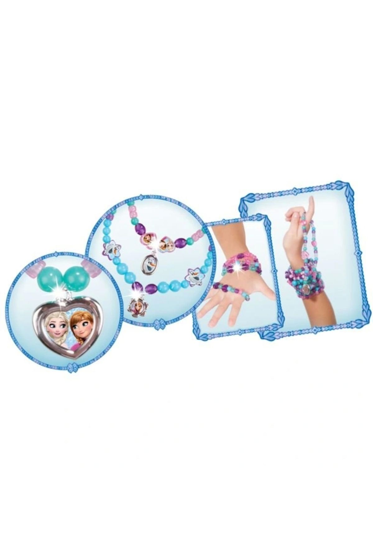 OurStyles Dede Frozen Büyük Boncuk Takı Seti