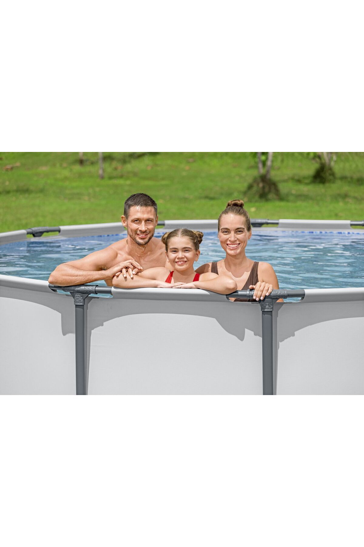 Bestway ® 56950 Steel Pro Max™ Prefabrik Yer Üstü Çember Havuz Seti 4 ...