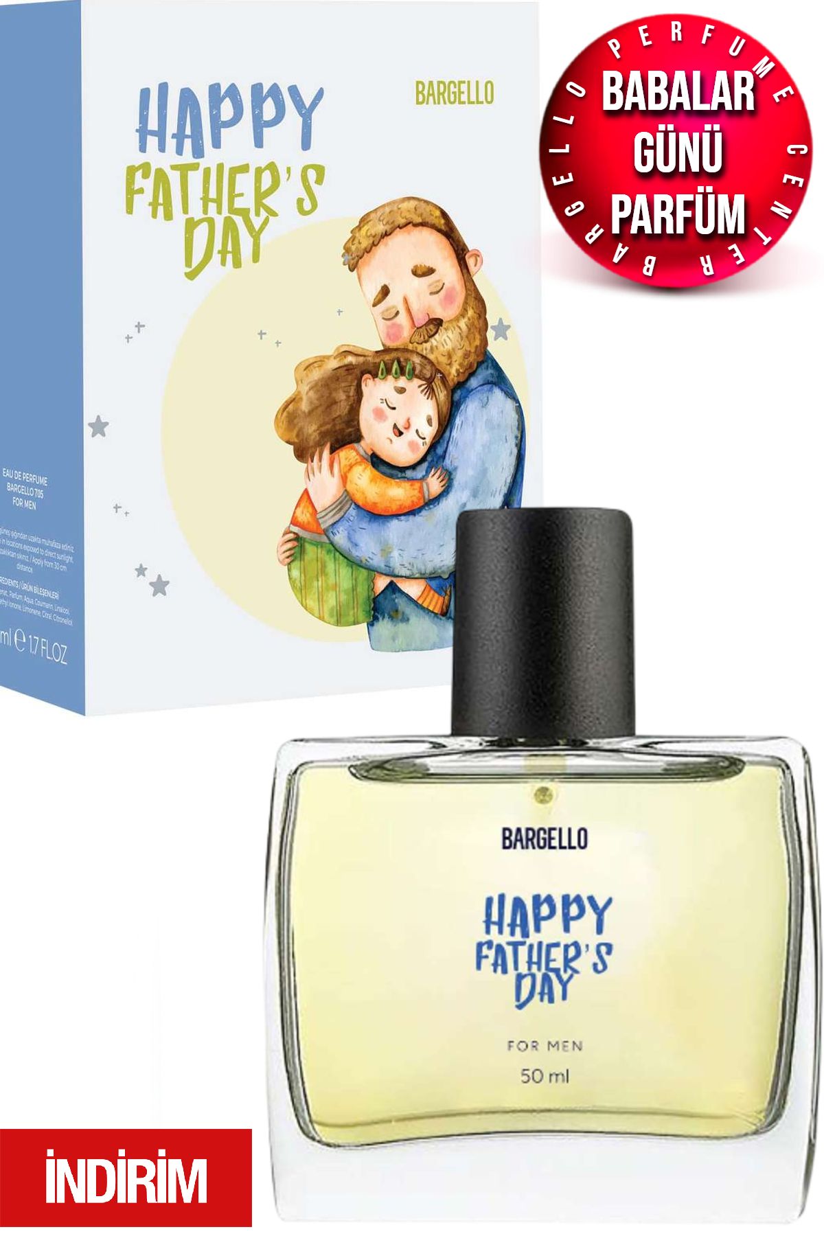 Bargello Babalar Günü Özel Erkek Parfüm 50 ml EDP