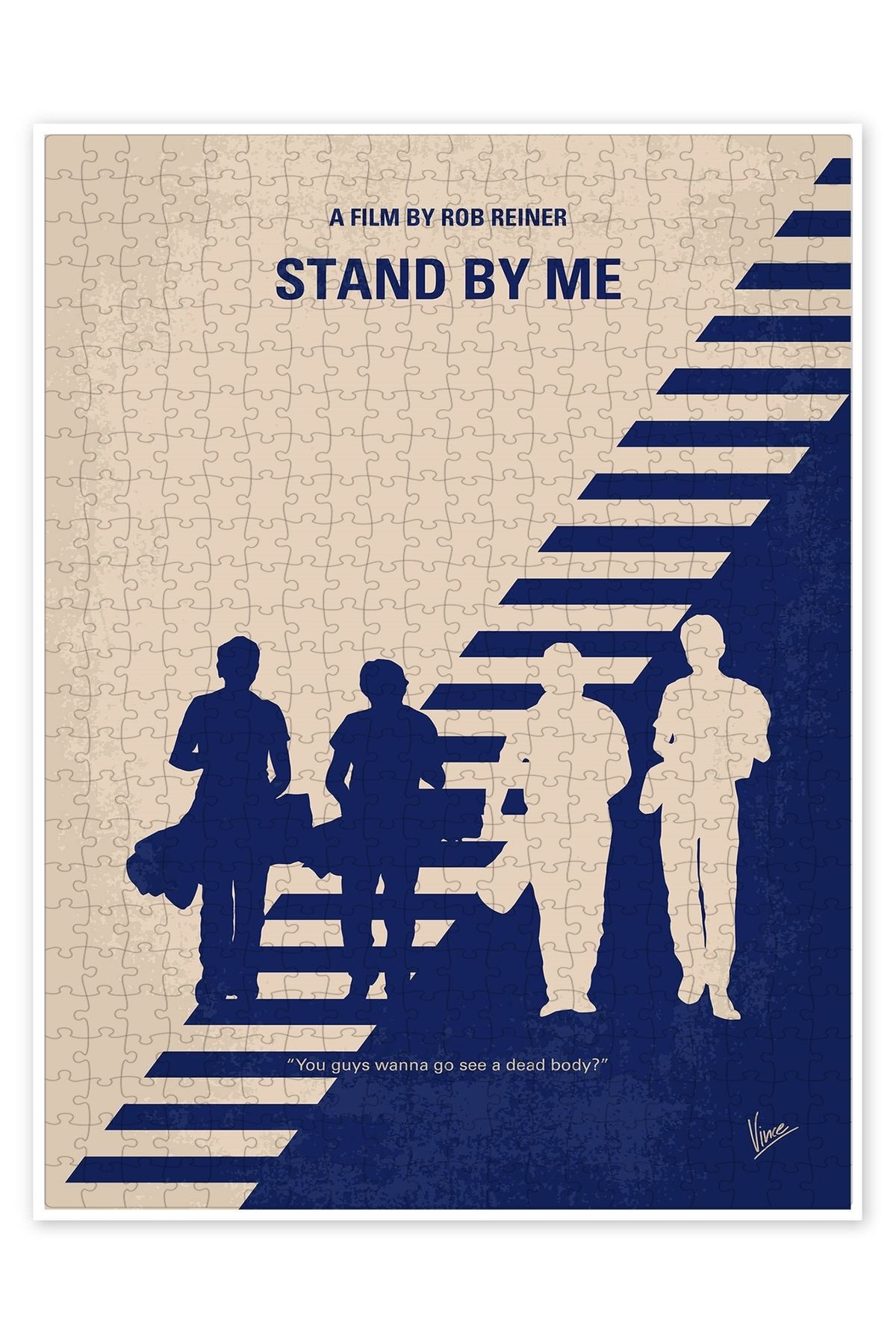 Jeronkarji Stand by me 500 Parça Puzzle Yapboz Klasik Film Temalı
