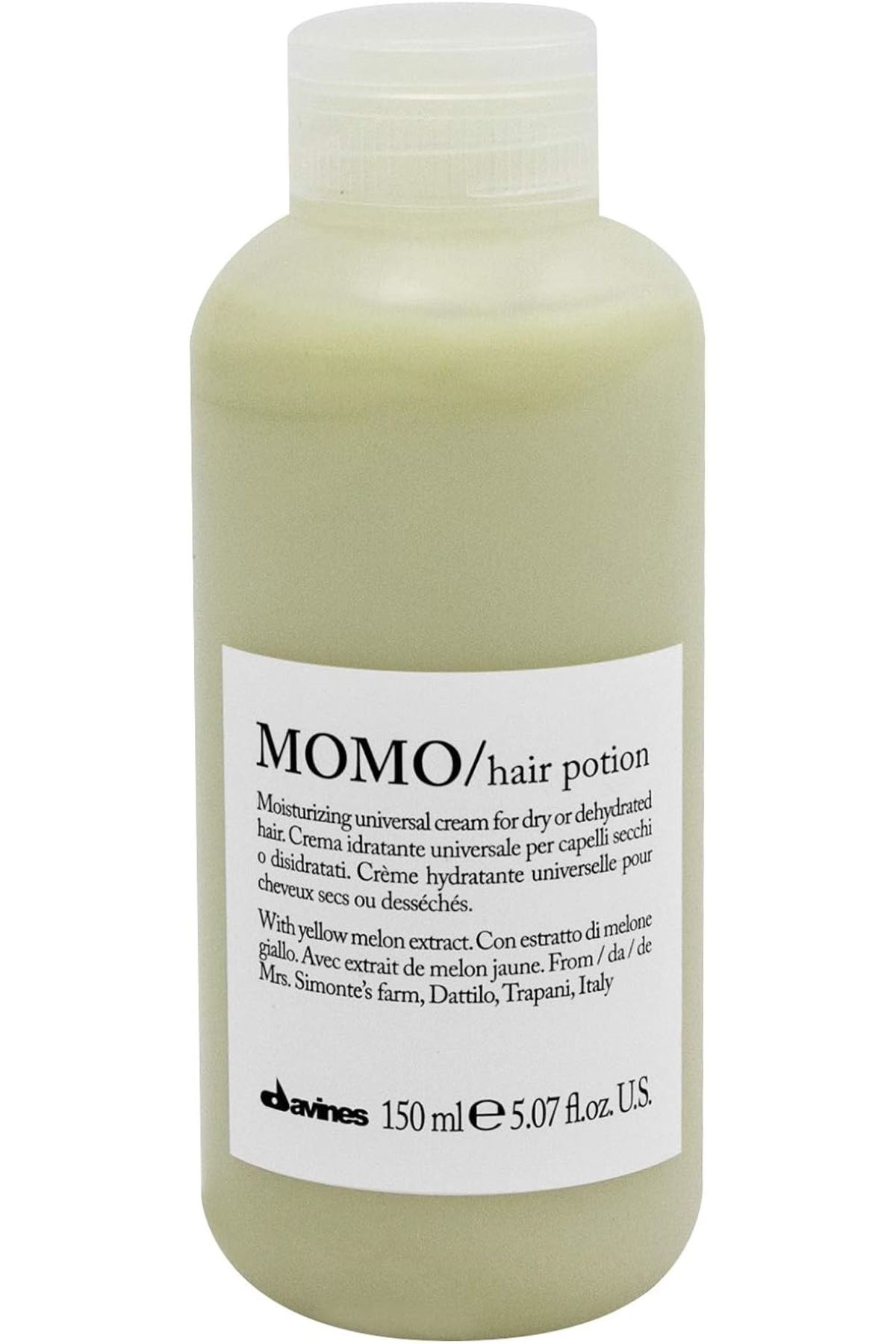 Davines Momo Hair Potion - Kuru SAçlar İçin Durulanmayan Bakım Kremi 150 ml 5.07fl oz