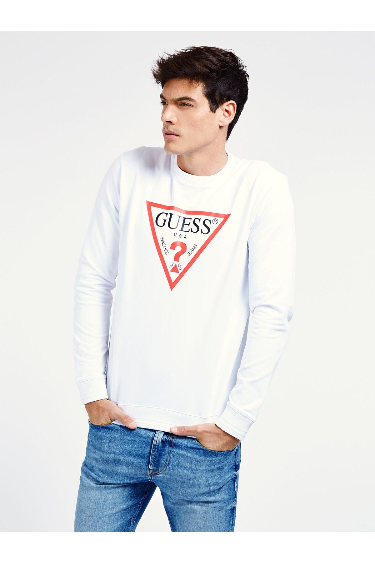Guess Audley Erkek Sweatshirt