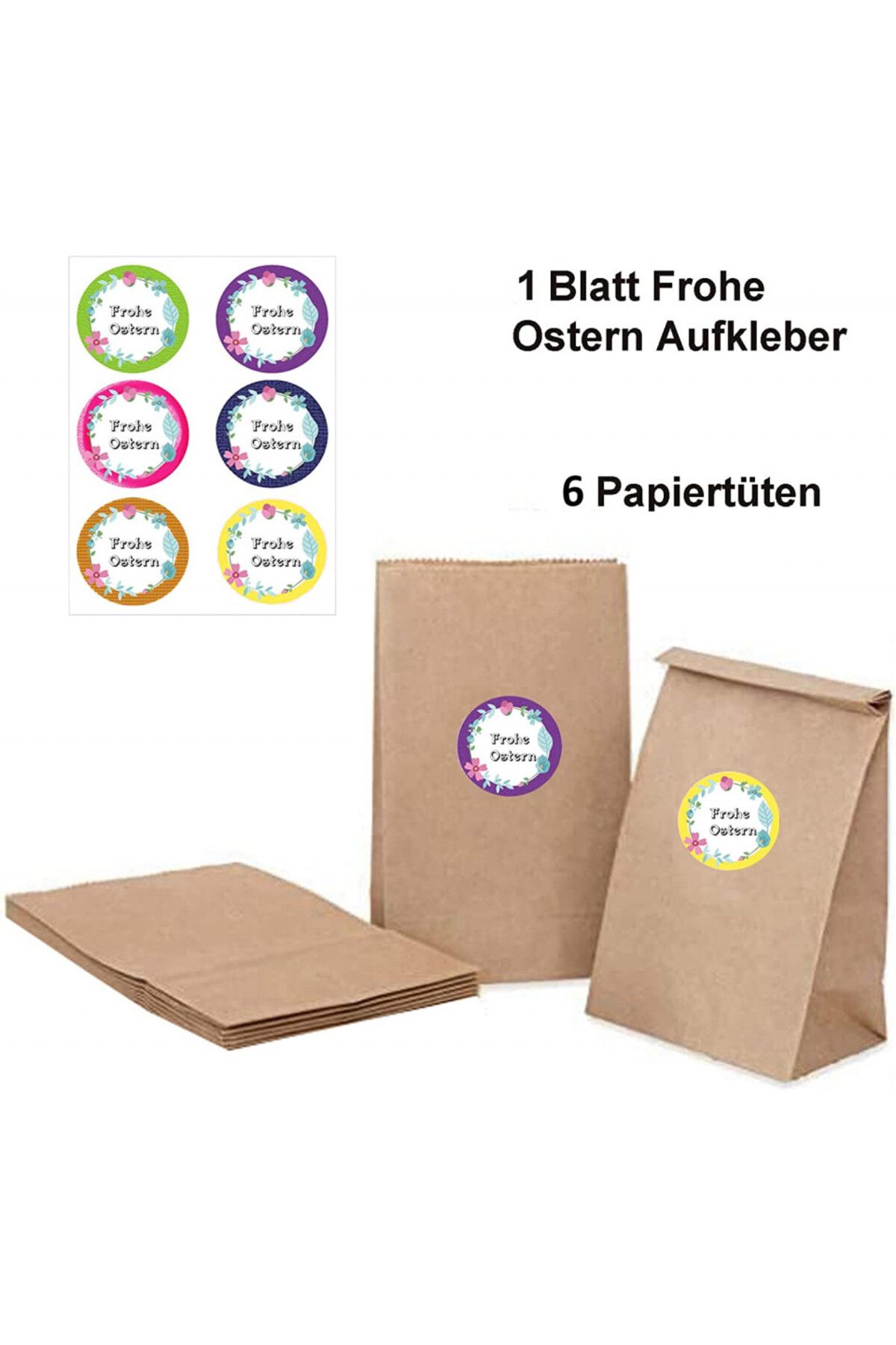 Kohmui-Set de 12 forme de tort și 12 poșete Kohmui, model Paste, oțel inoxidabil/hârtie, argintiu/natural 4